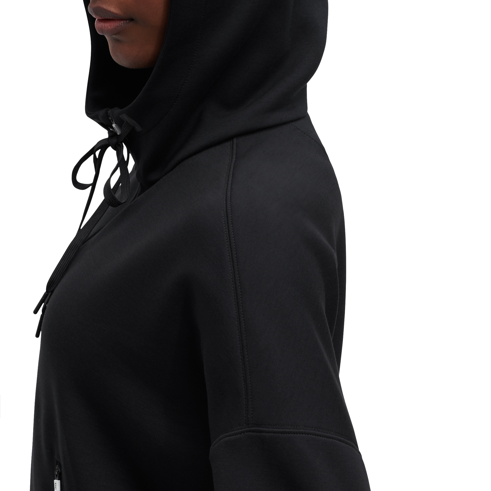 Women's Zipped Hoodie | Black | On United States