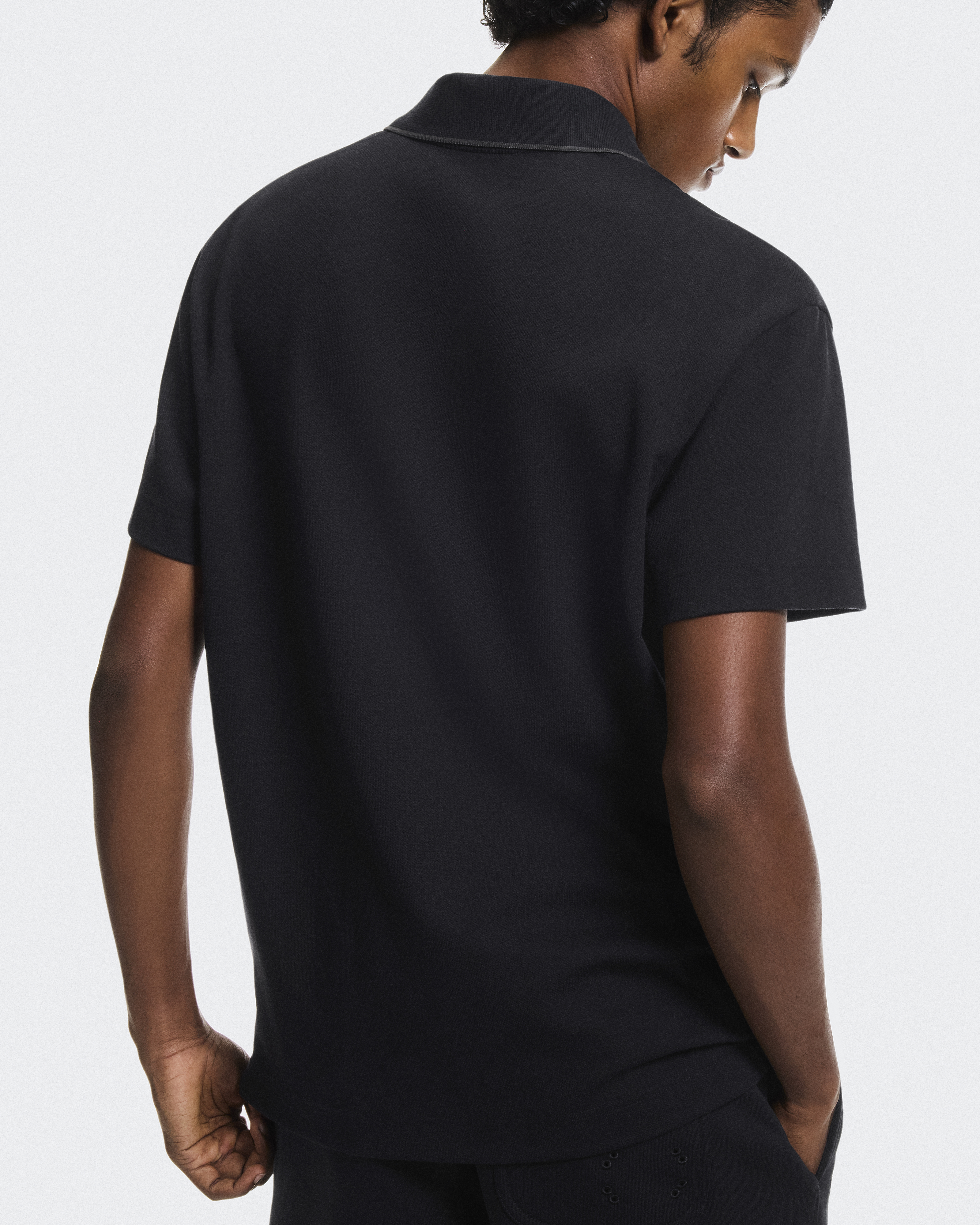 Men's Courtside Polo | Black & Grey | On United States