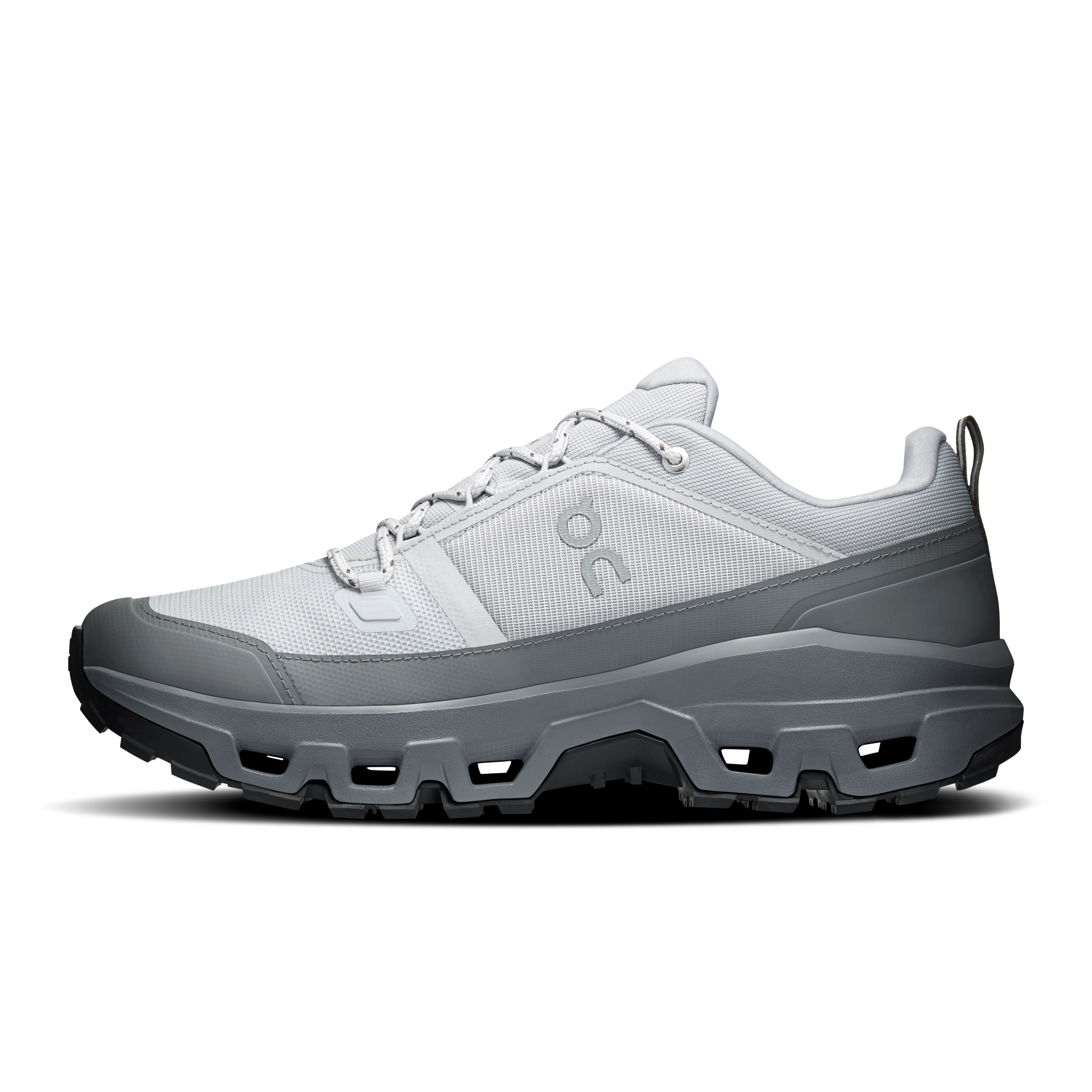 On Cloudrock Low Waterproof Glacier & Rock Men Hiking Shoes