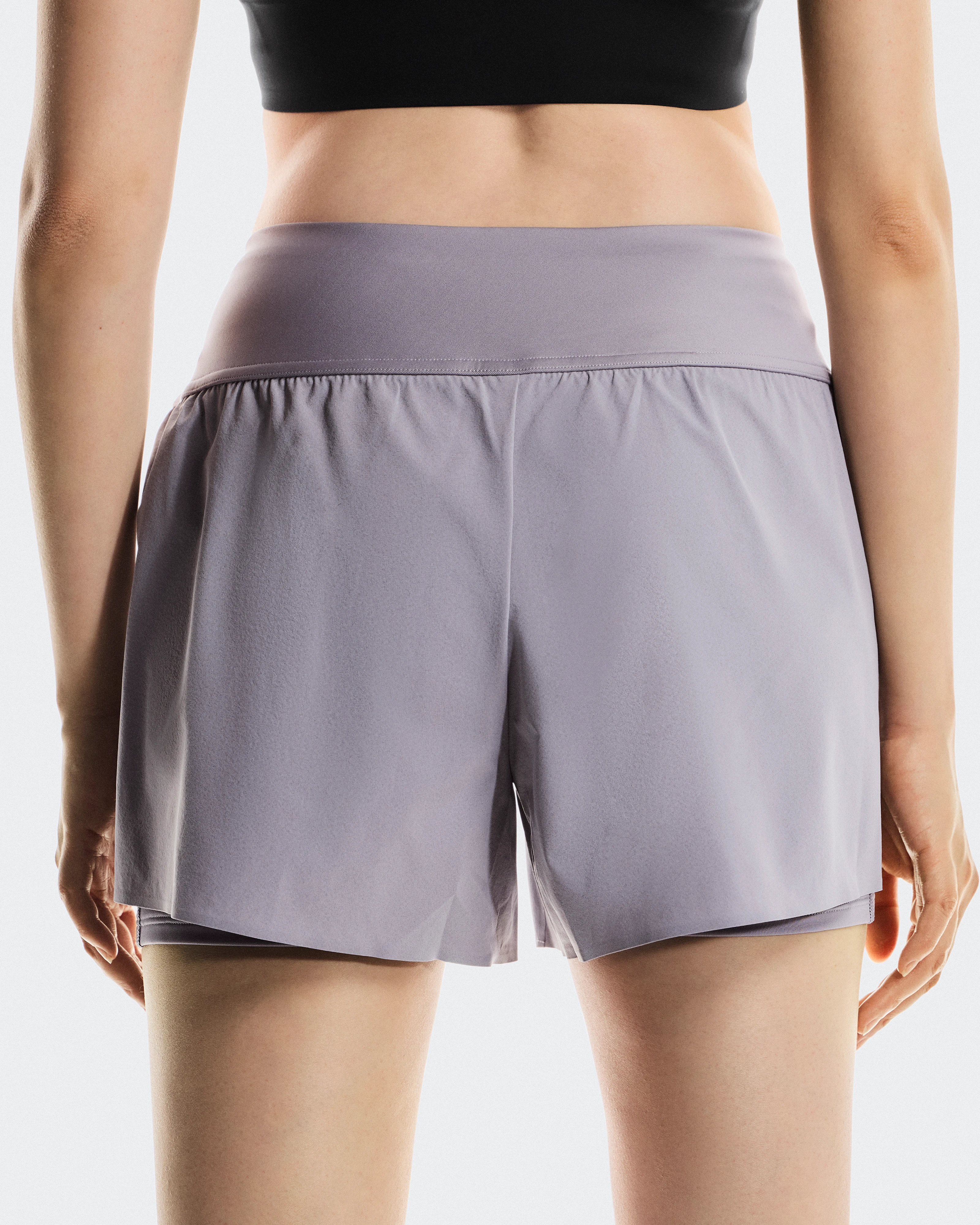 On Court Shorts Lilac Women Shorts