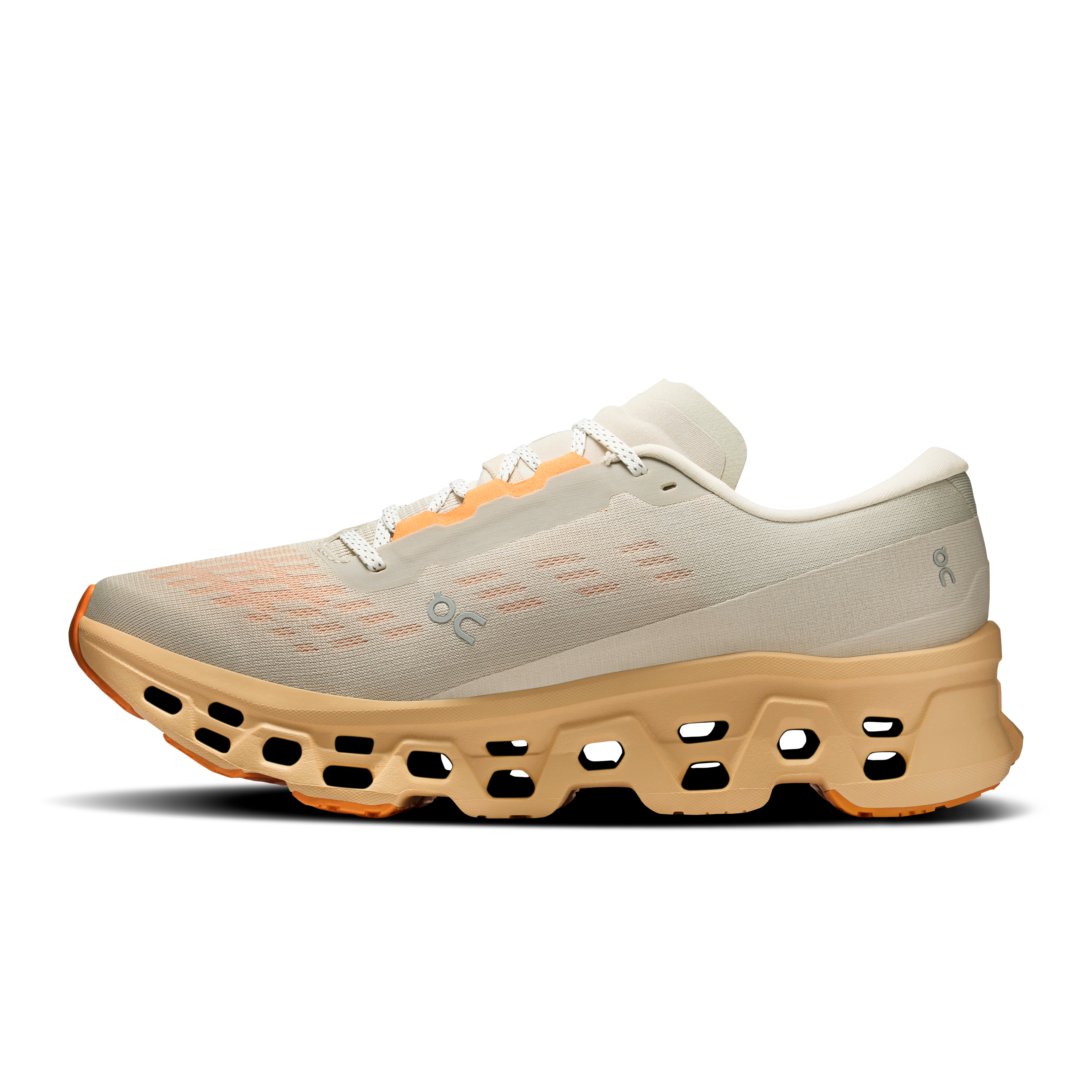 On Cloudmonster 3 Pelican & Squash Homme – Running quotidien, foulées réactives Chaussures