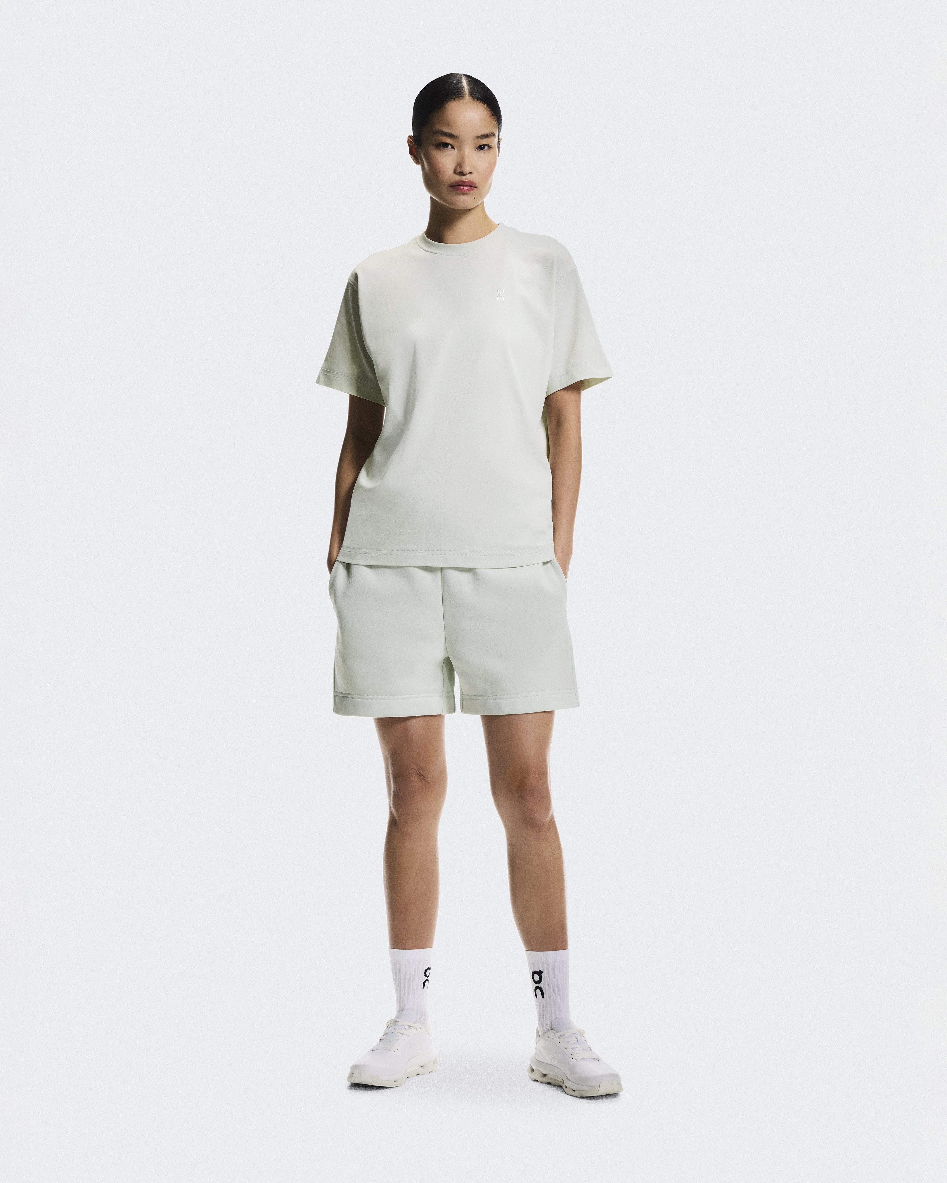 Club Collective-T Geo Short-Sleeve Shirt in Iceberg