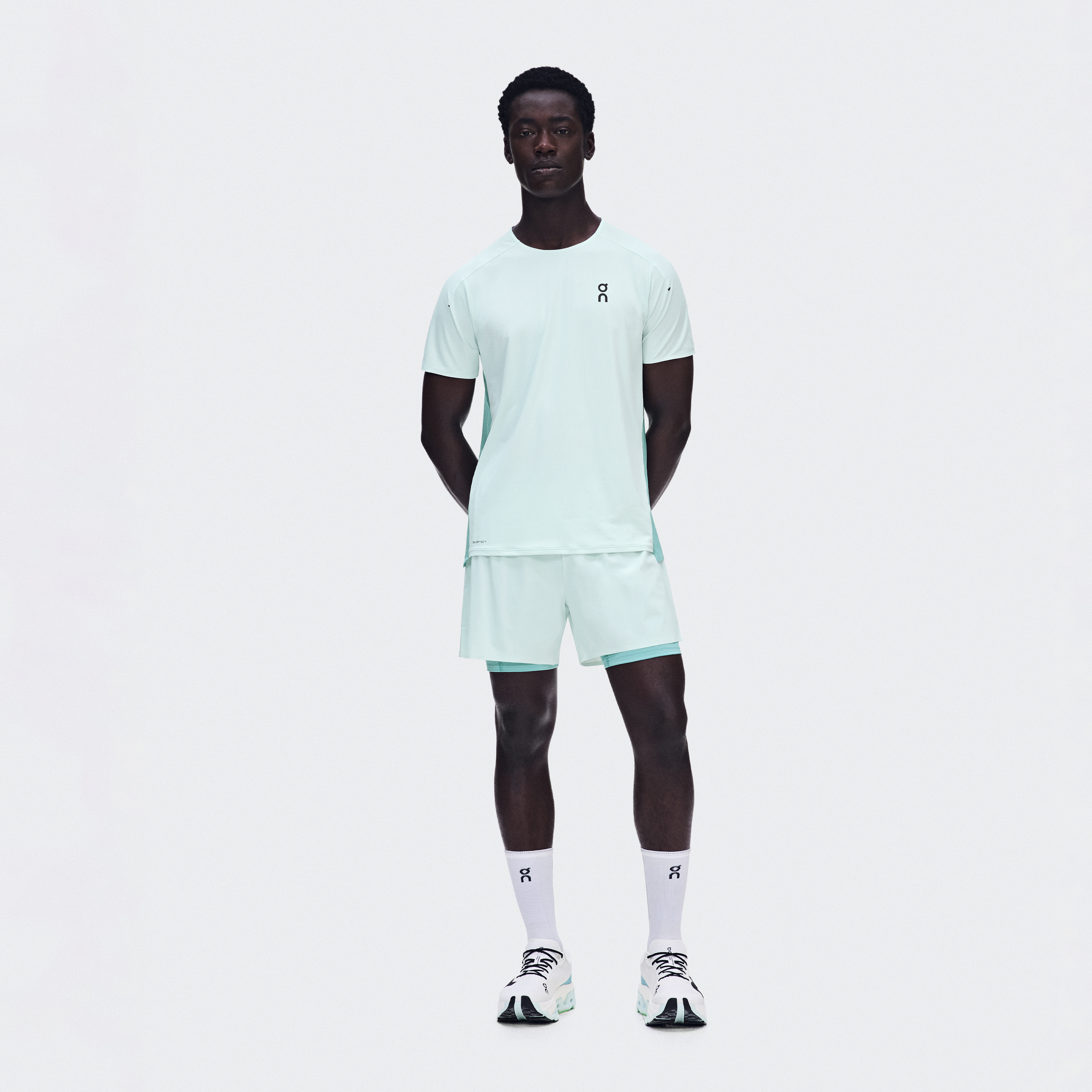 5" Performance 2/1 Shorts in Flurry Aquamarine