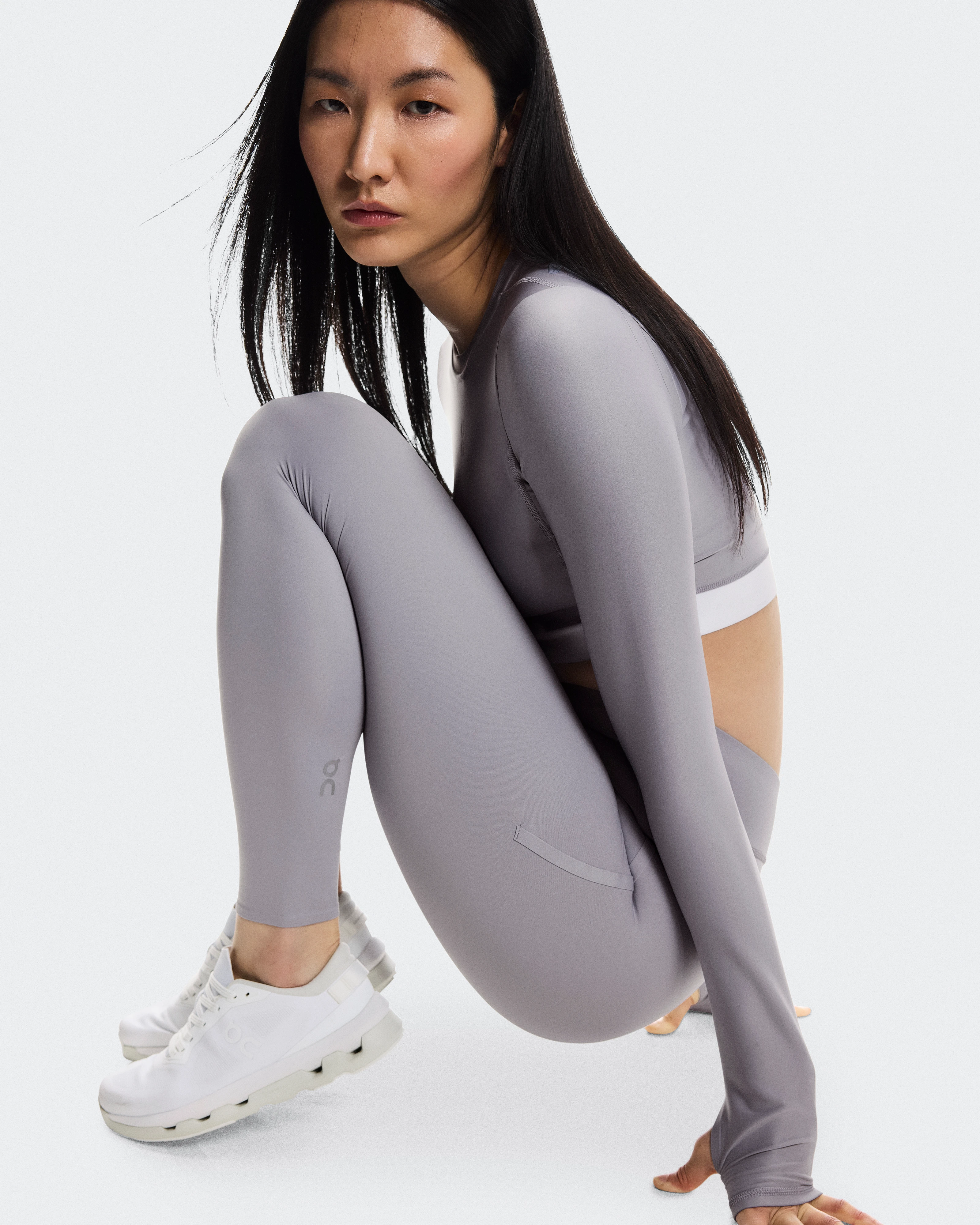 On Train Tights Lilac Women Tights