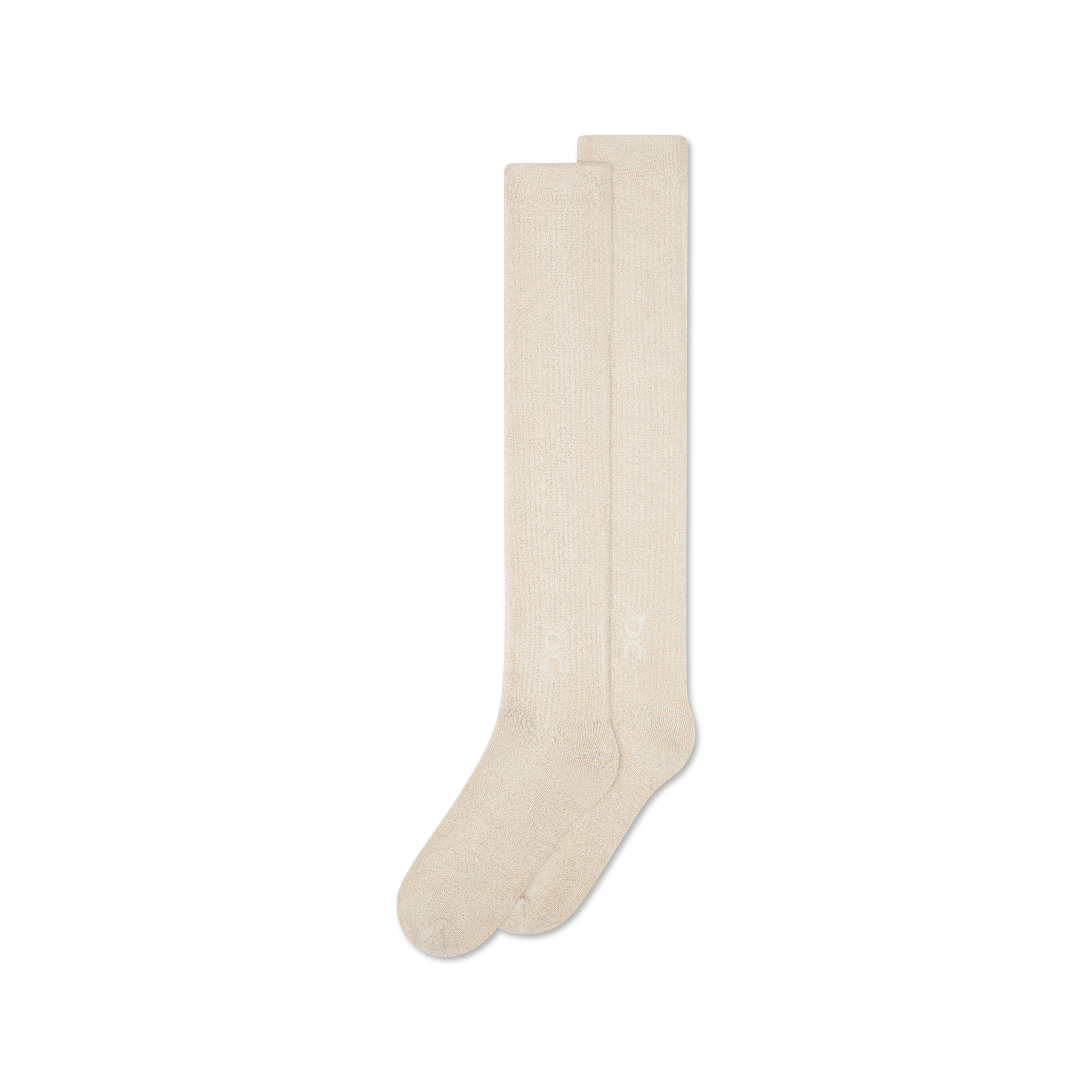 Terry Sock Knee High in Pearl
