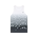 Zero Singlet in White/Iron