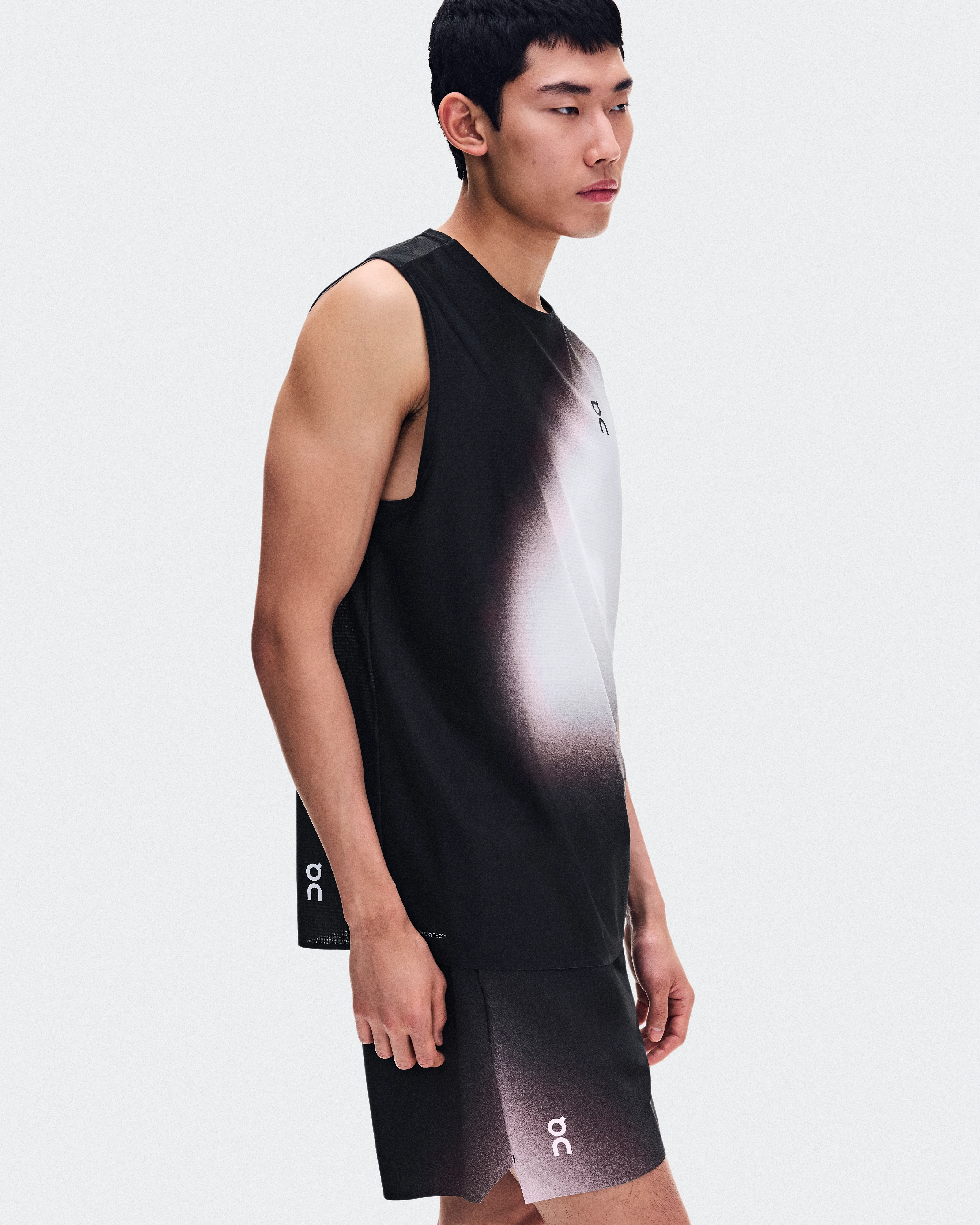 On 5" Court Shorts Swing Black & Mulberry Men Shorts