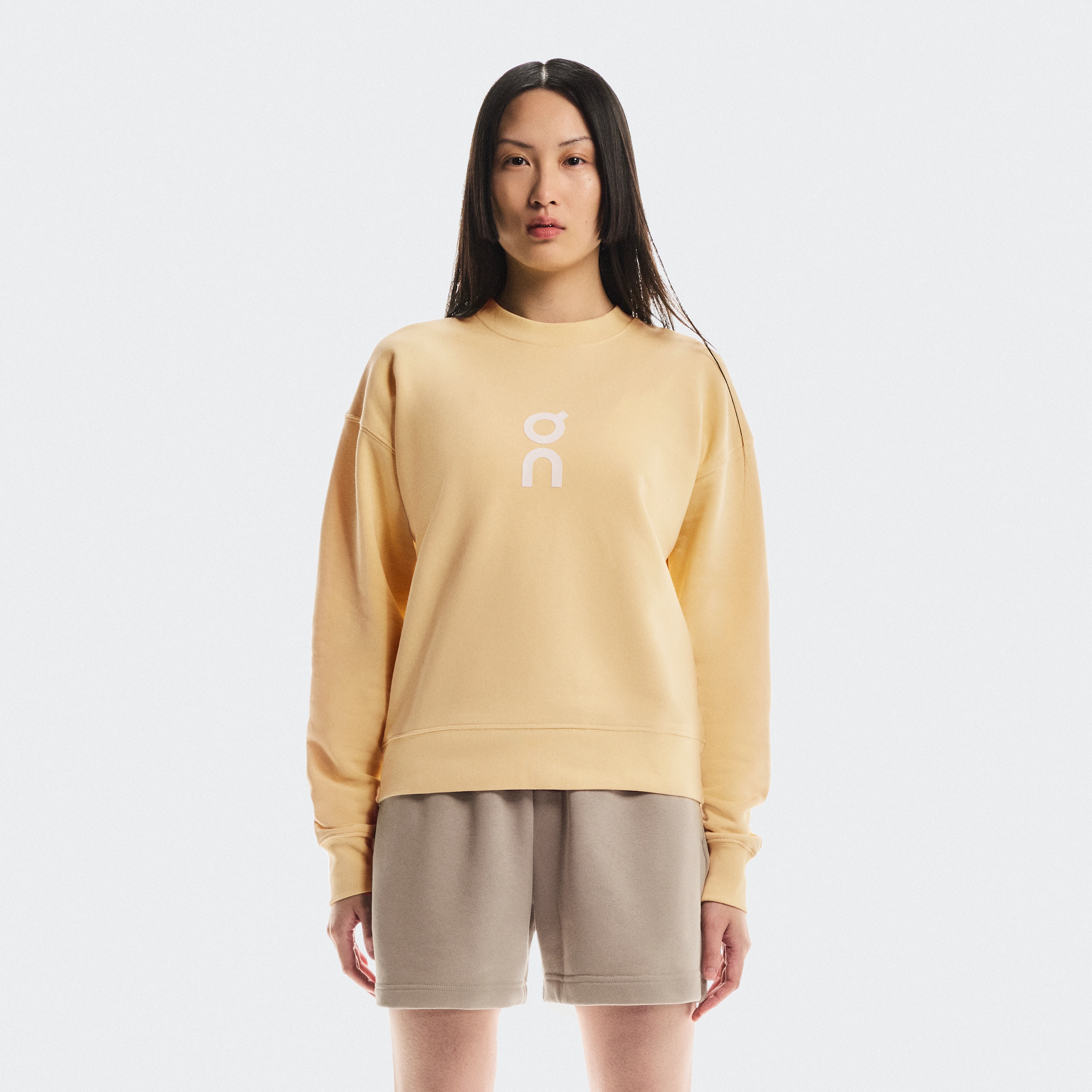 On Club Crew Yellow Women Women – Travel, recovery, all-day wear Hoodies and sweatshirts