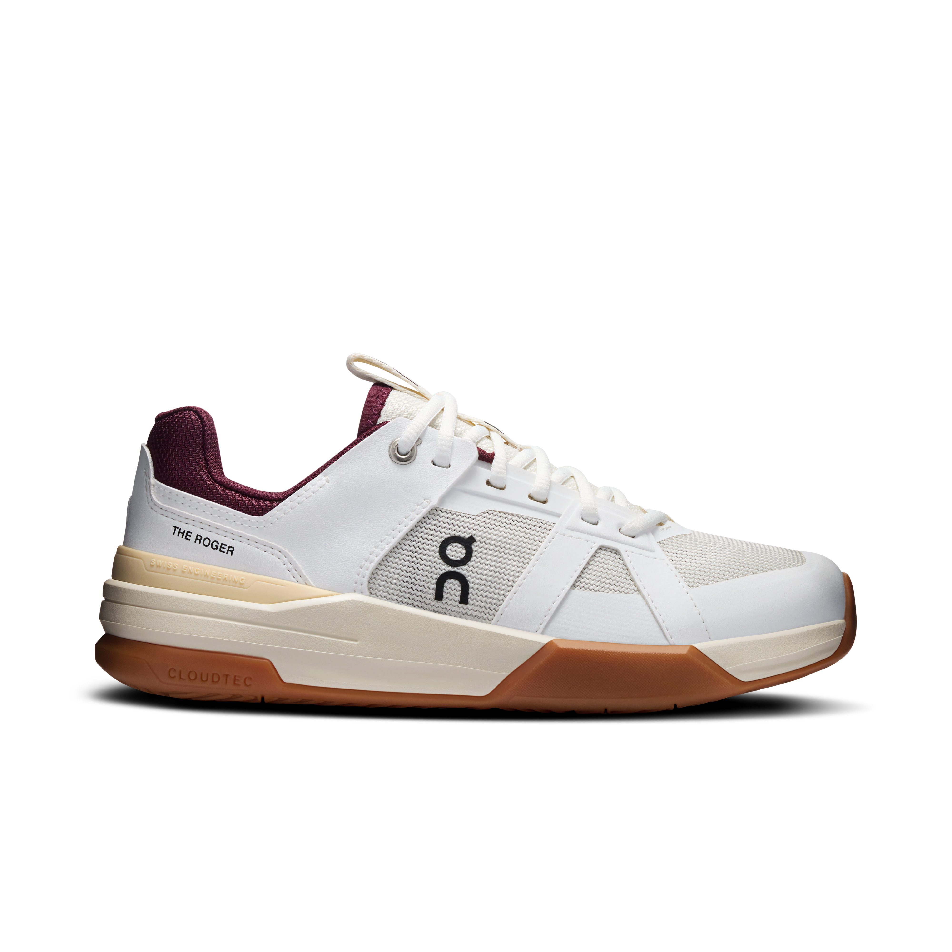 شباب / White | Maroon / 38