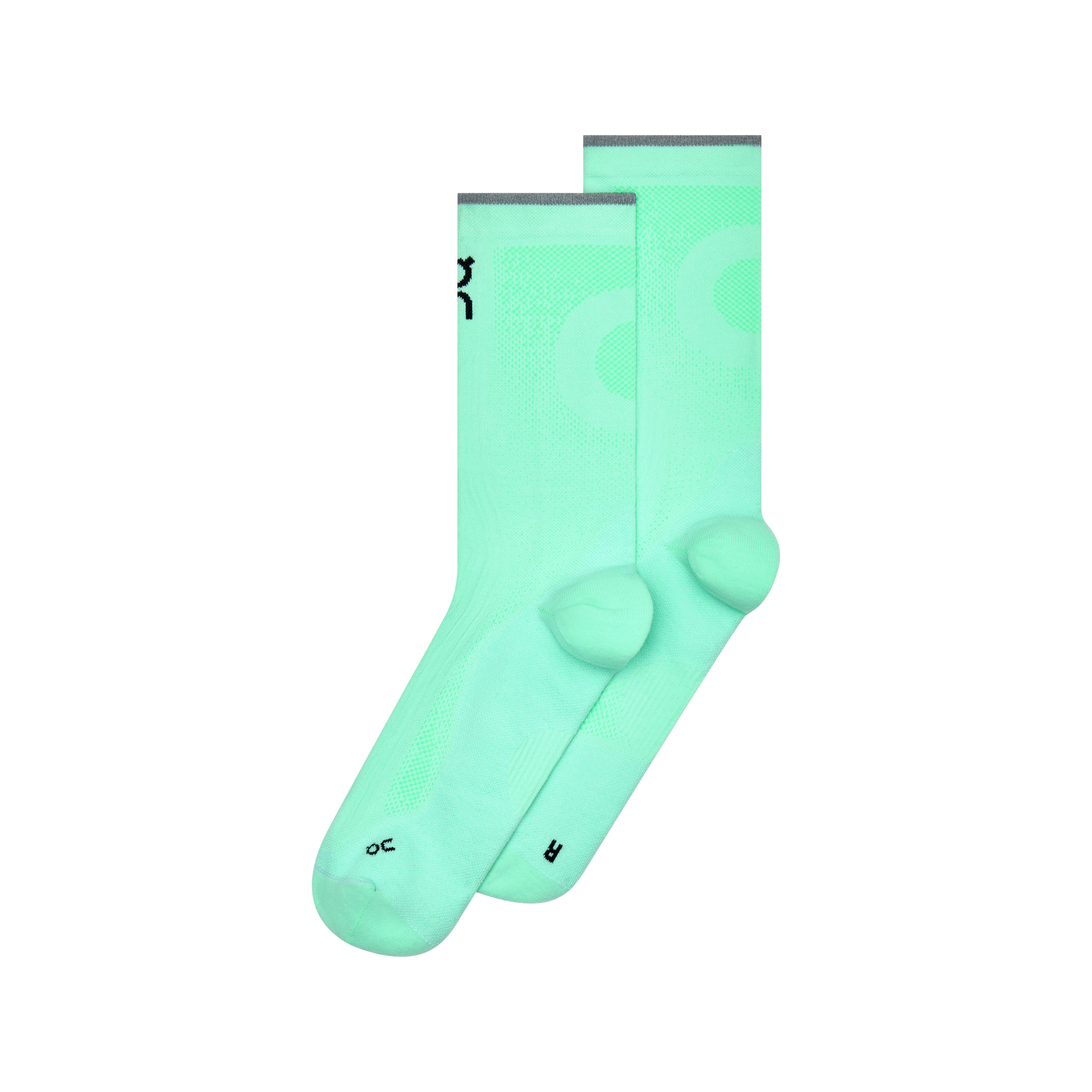 Elite Run Sock High Hyper in Celeste/Verdite