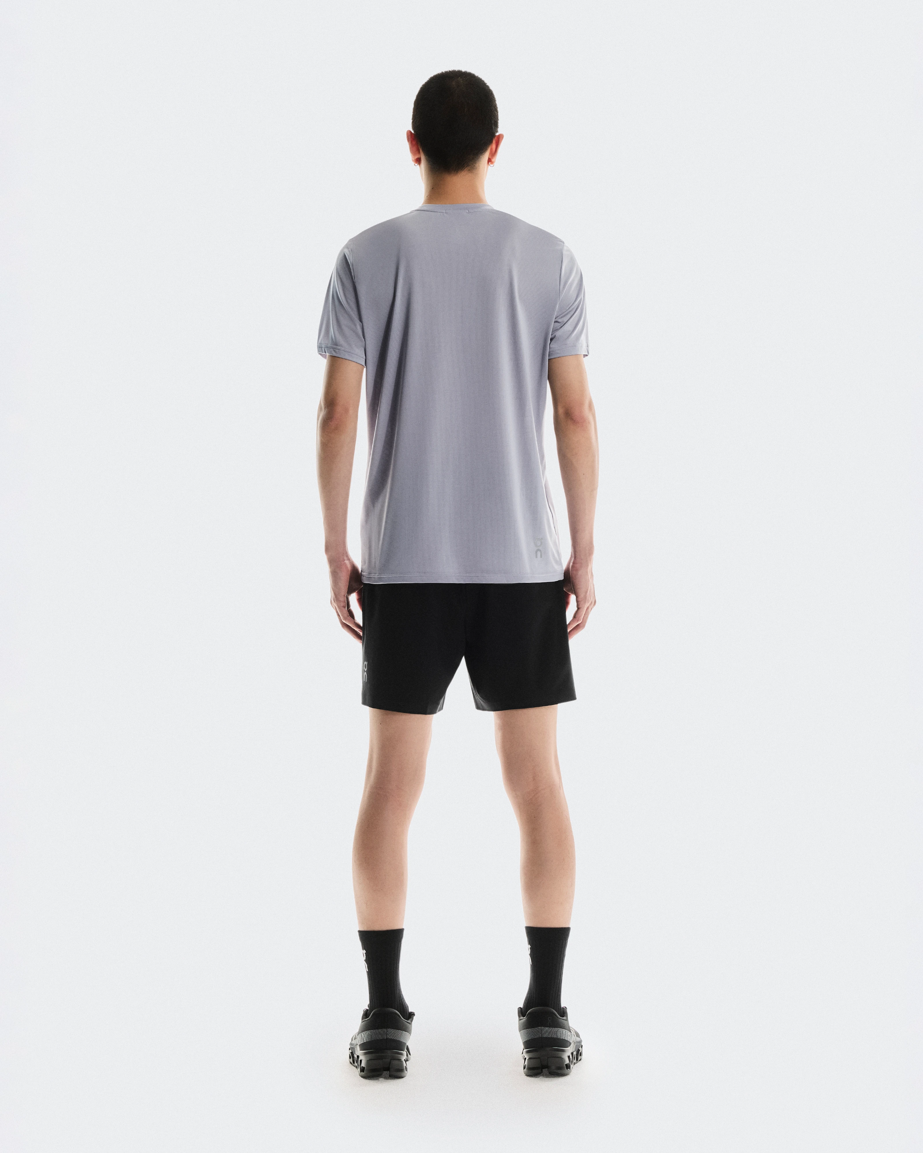 On Core-T Lilac Hombre Camisetas