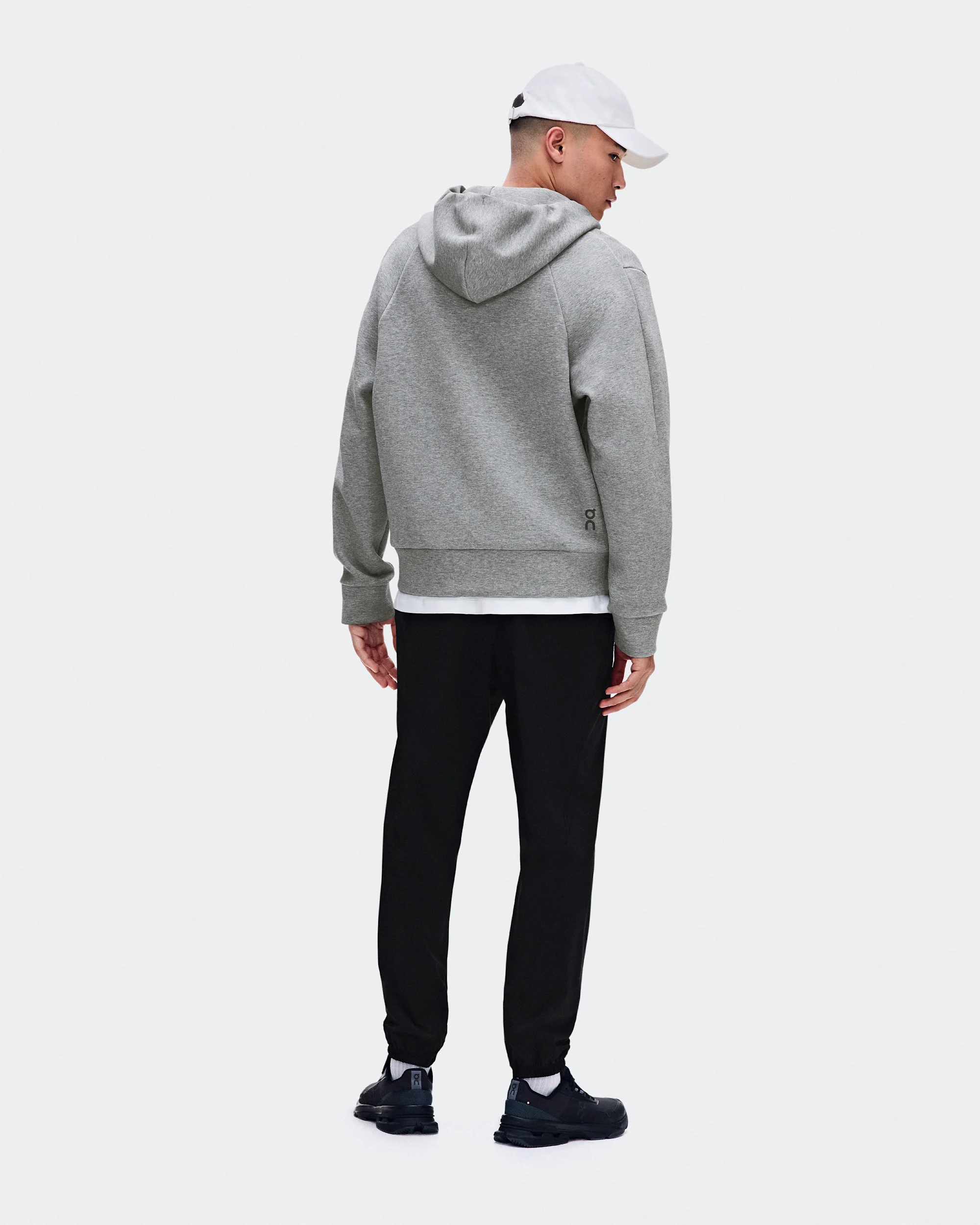 Men's Focus Tech Zip Hoodie Basalt - thumbnail 3