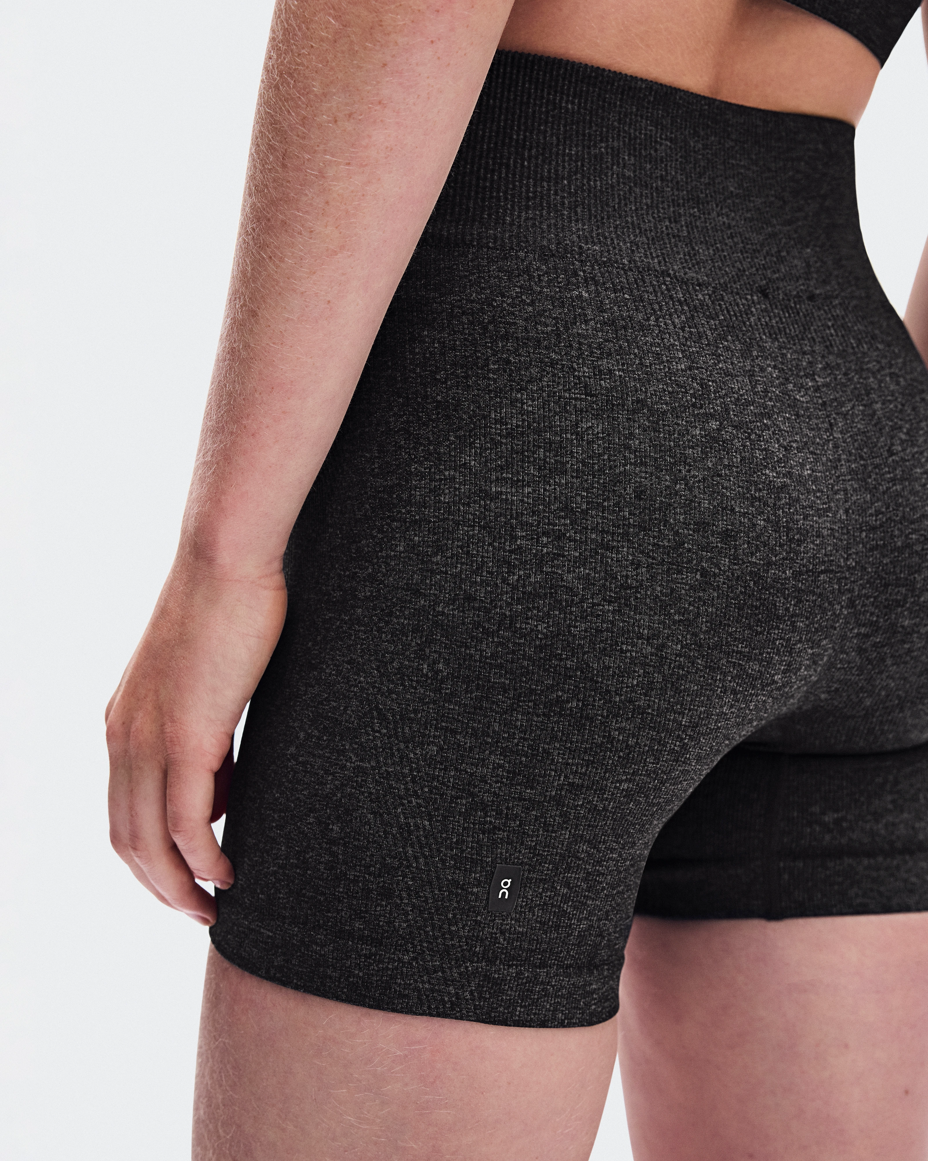 On Studio Knit Shorts Ember Heather Women Tights
