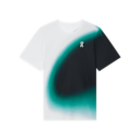 Court-T Swing Short-Sleeve Shirt in White/Neem