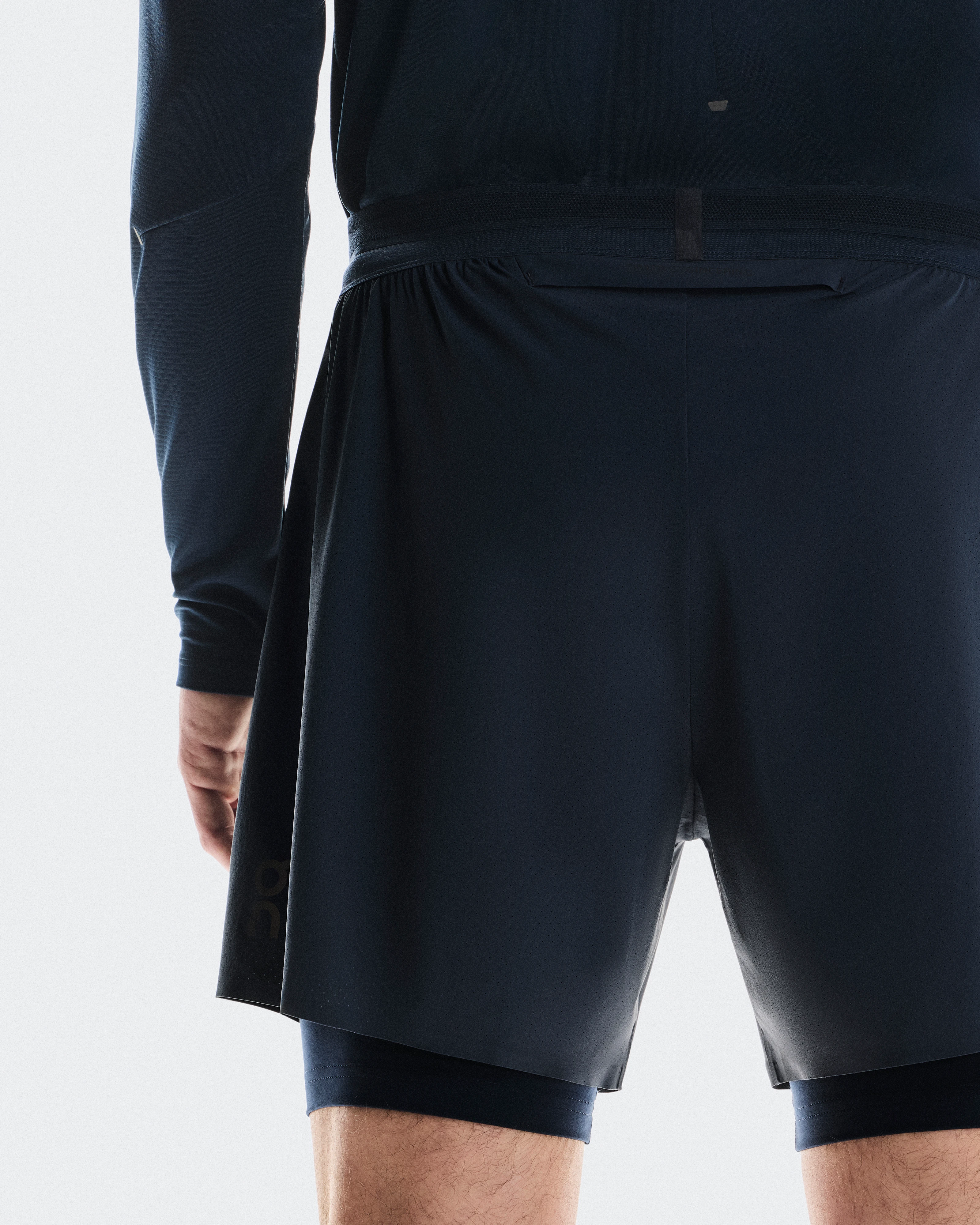 On 5" Performance 2/1 Shorts Navy & Navy Men Shorts