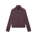 Courtside Full-Zip Jacket in Mulberry