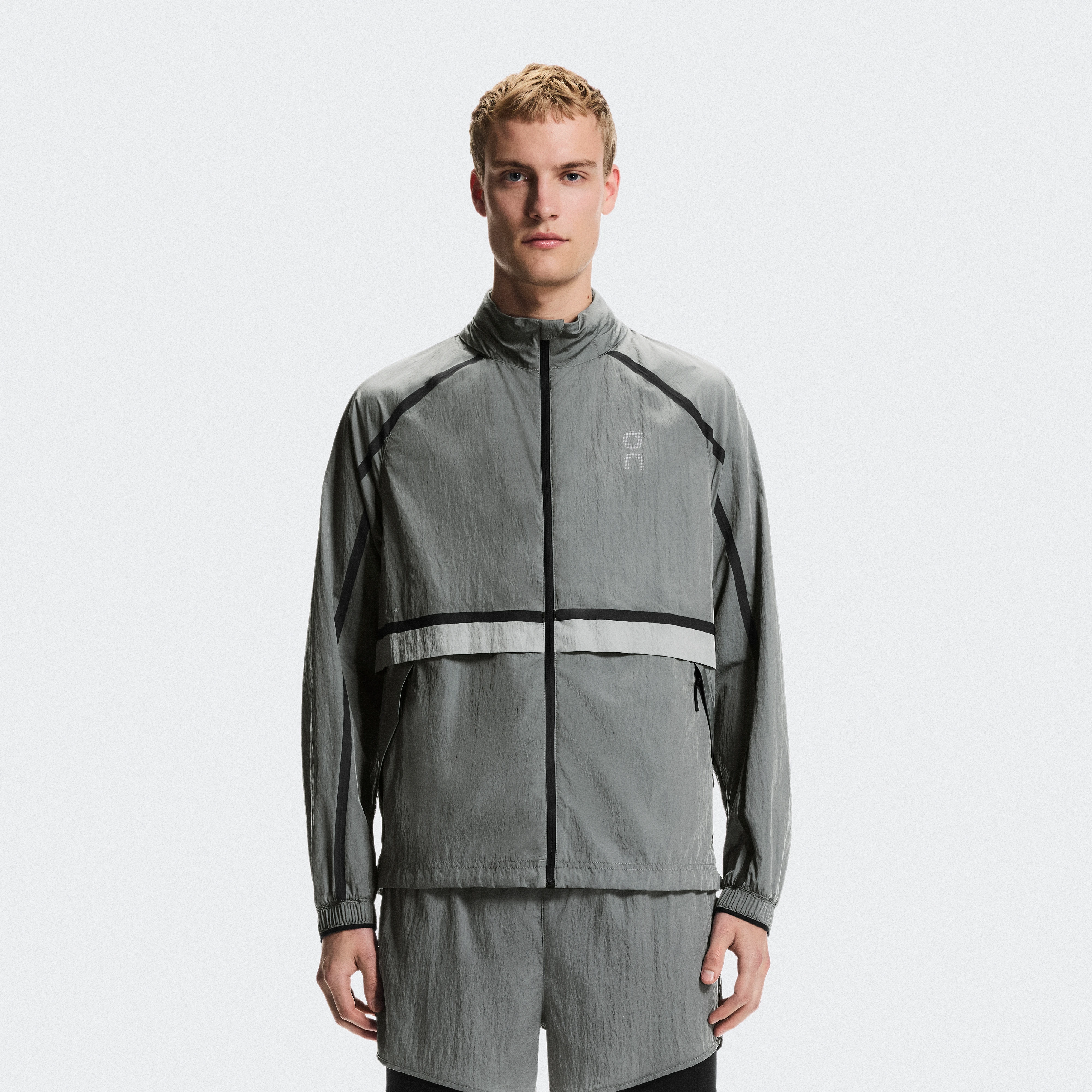 On Performance Volt Jacket Grey Men Men – All-season running Jackets