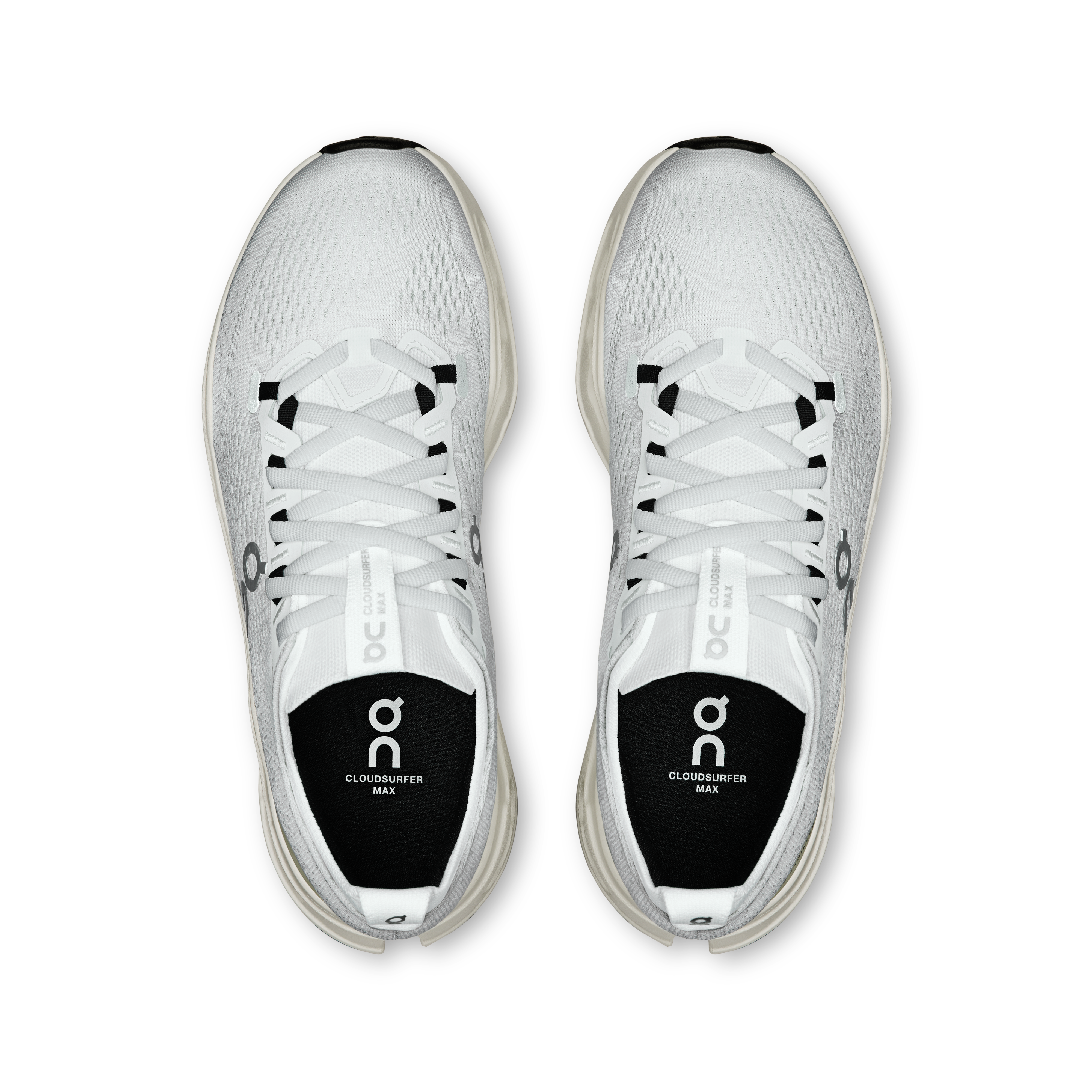 On Cloudsurfer Max White & White Women Road running Shoes