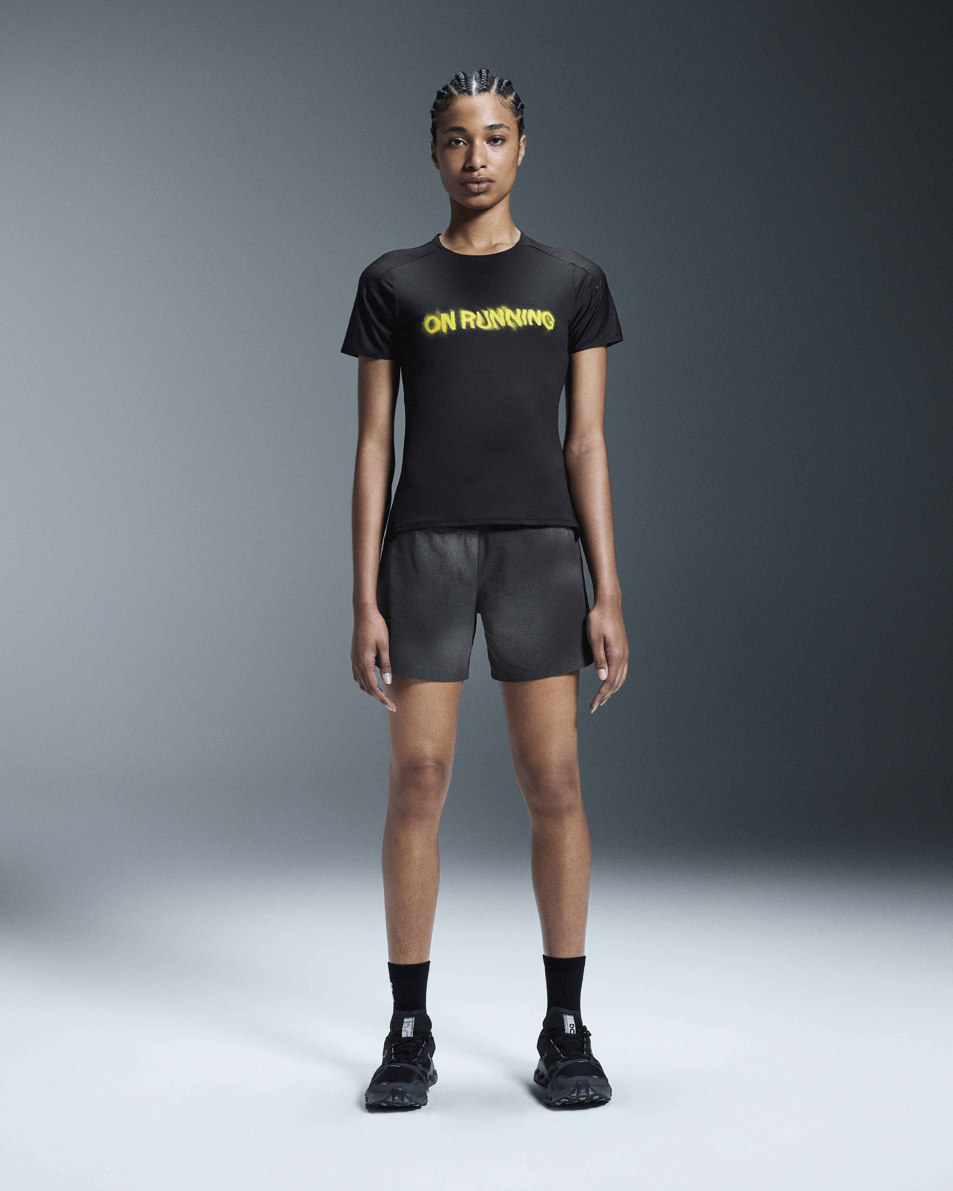 Performance-T Lumos Short-Sleeve Shirt in Black