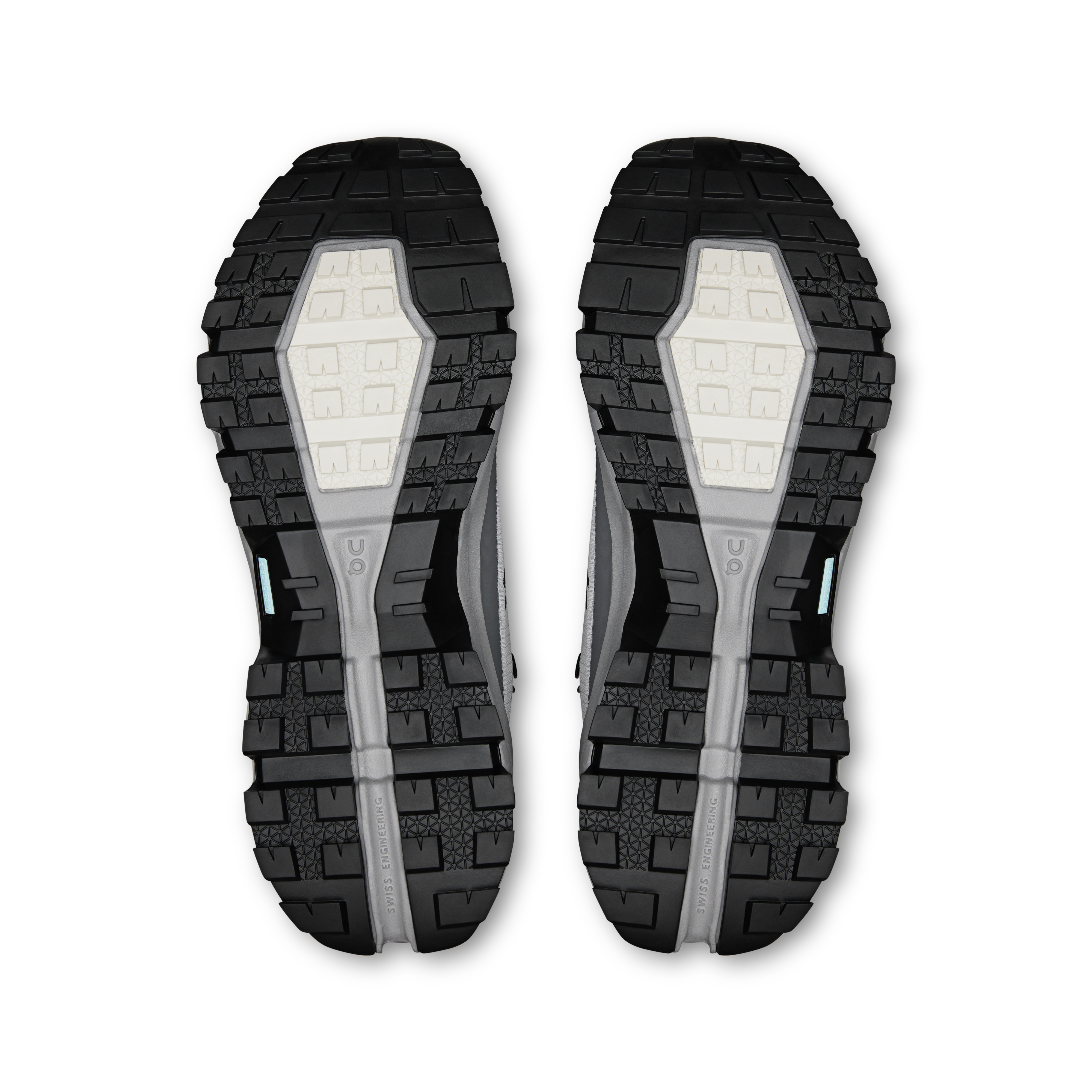 On Cloudrock Mid Waterproof Glacier & Alloy Men Hiking Shoes