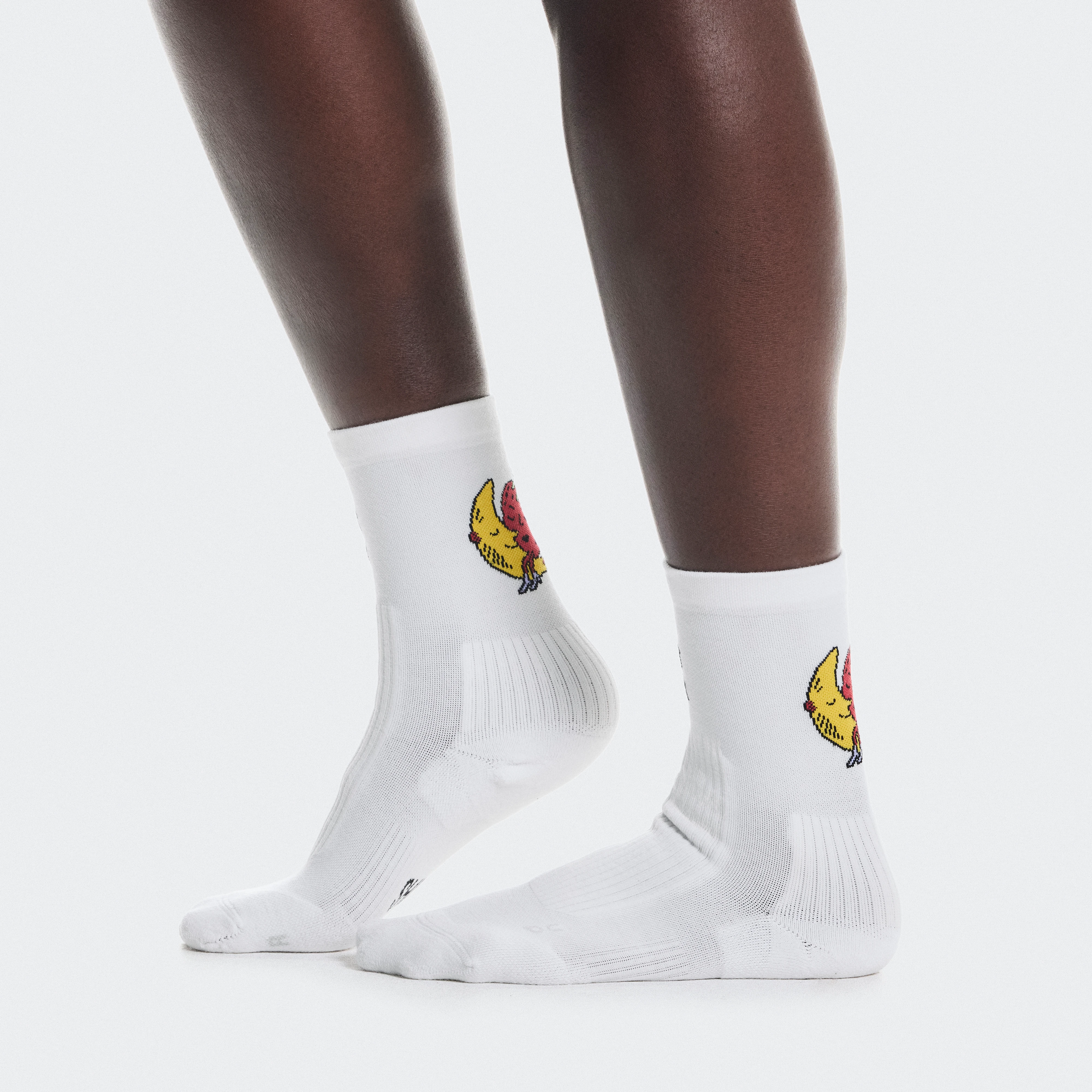 On Merino Sock SHF White Unisex Unisex – Outdoor adventures, all-day wear Socks