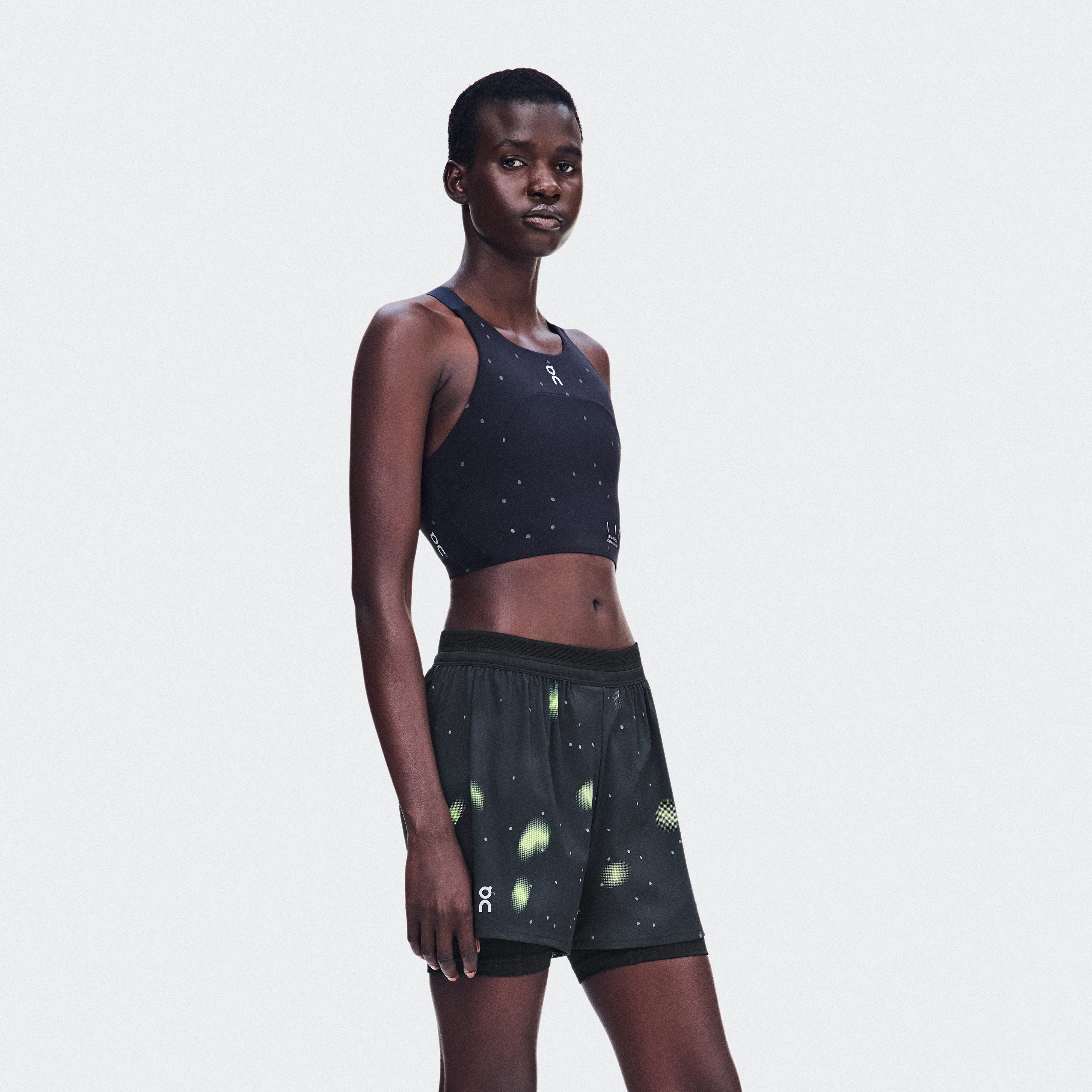 On Performance Shorts Lumos Black Femme – Running Shorts