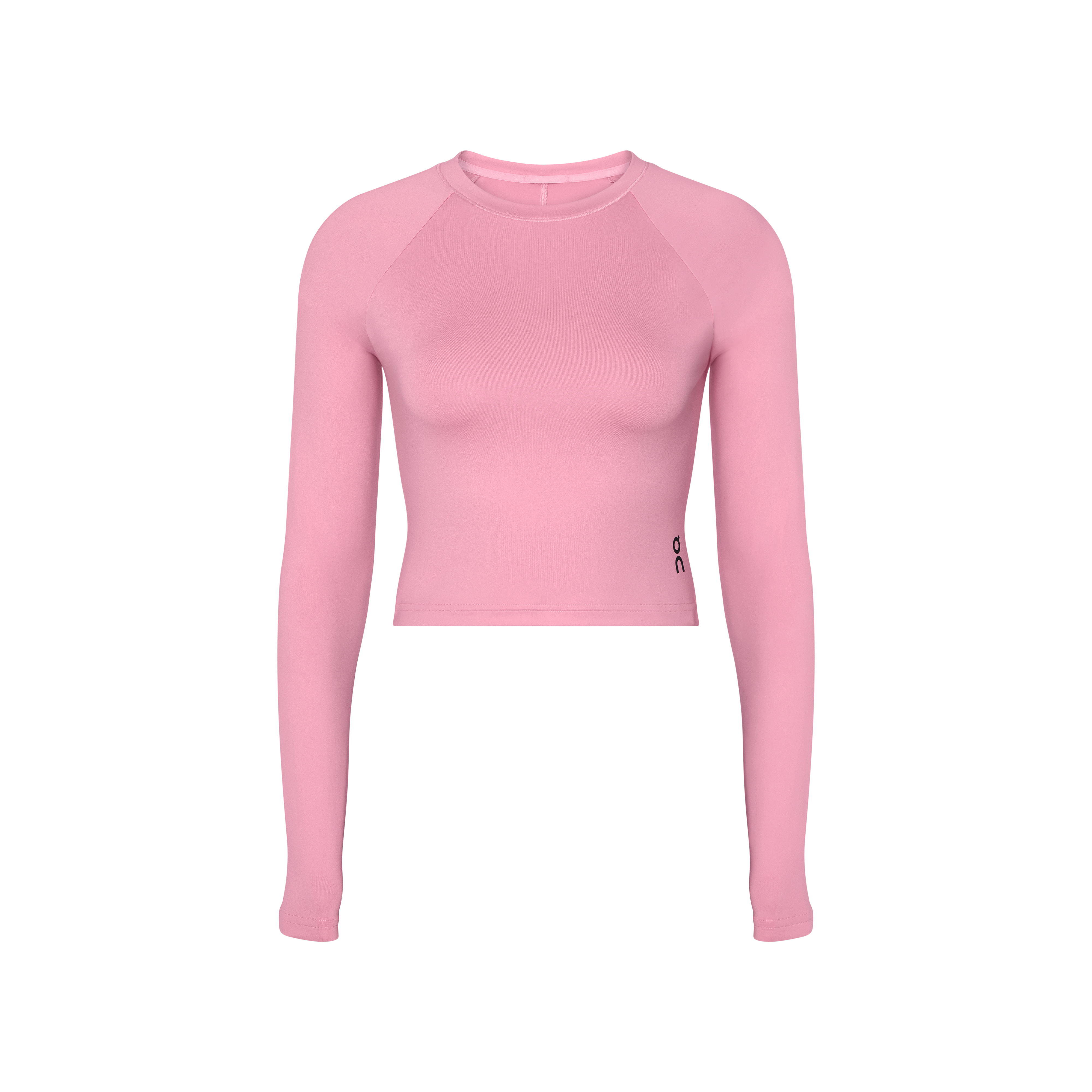 Studio Long-T Crop Long-Sleeve Shirt in Magnolia