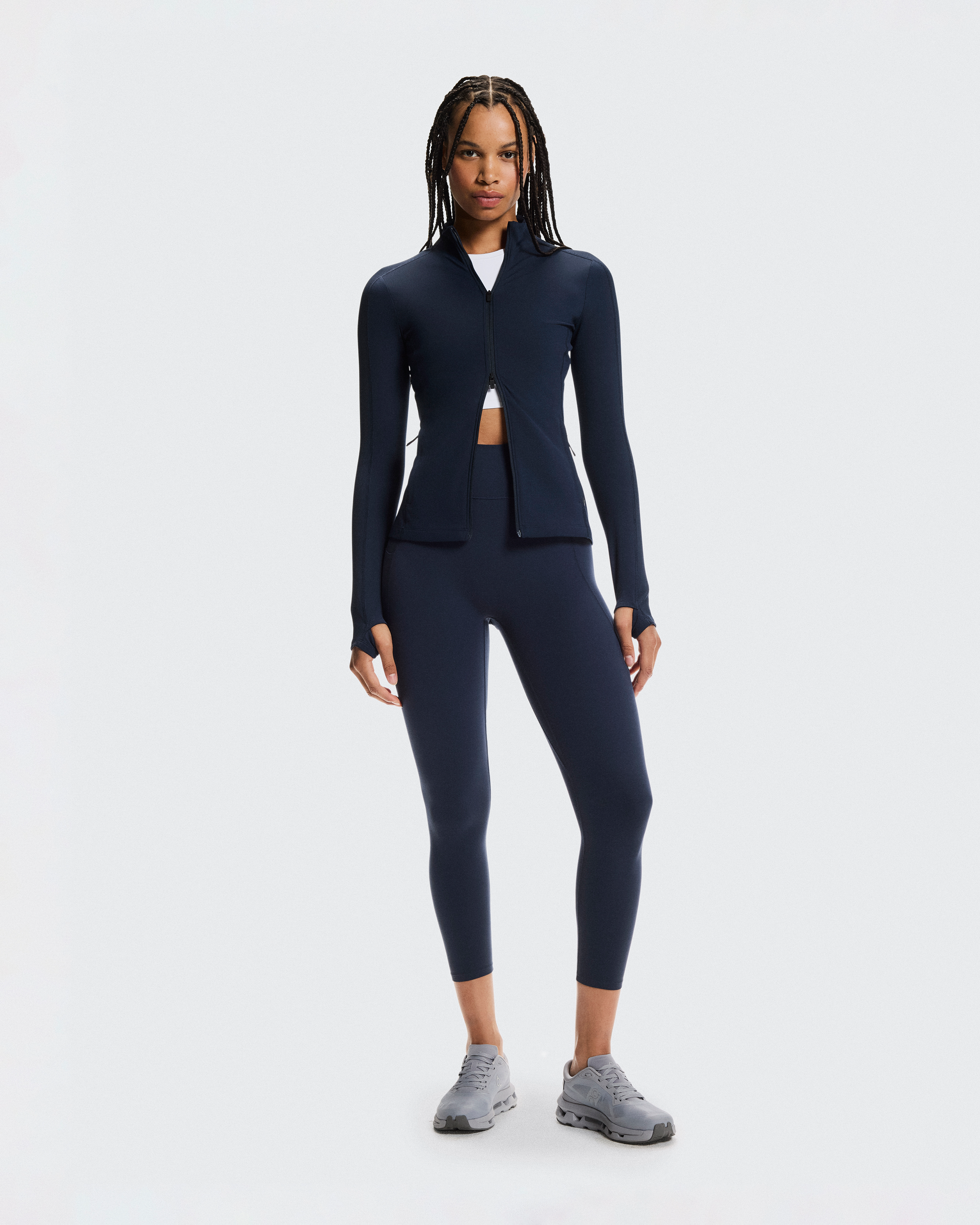 Studio Tights 7/8Women / Navy / L