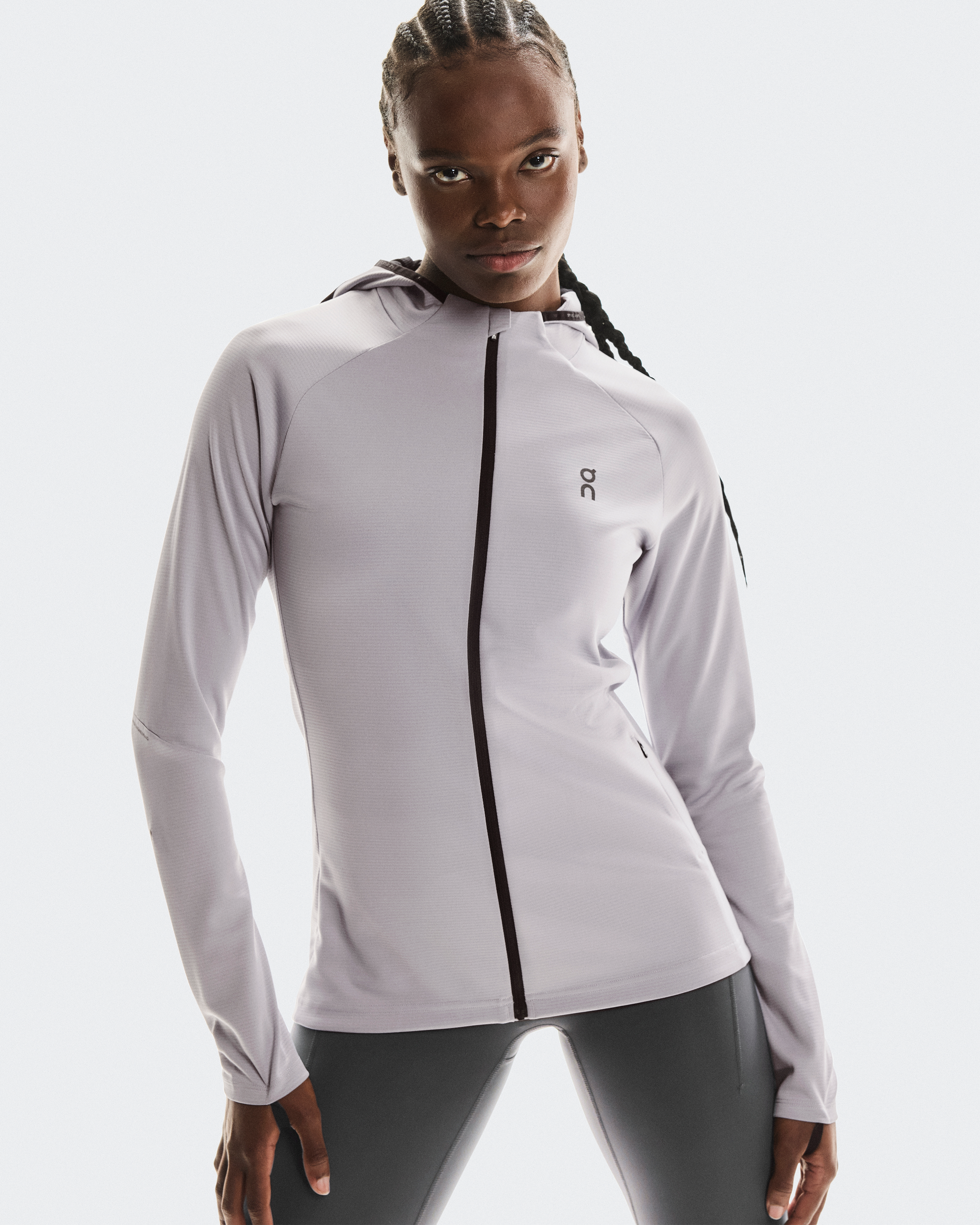 Climate Zip HoodieWomen / Lilac / L