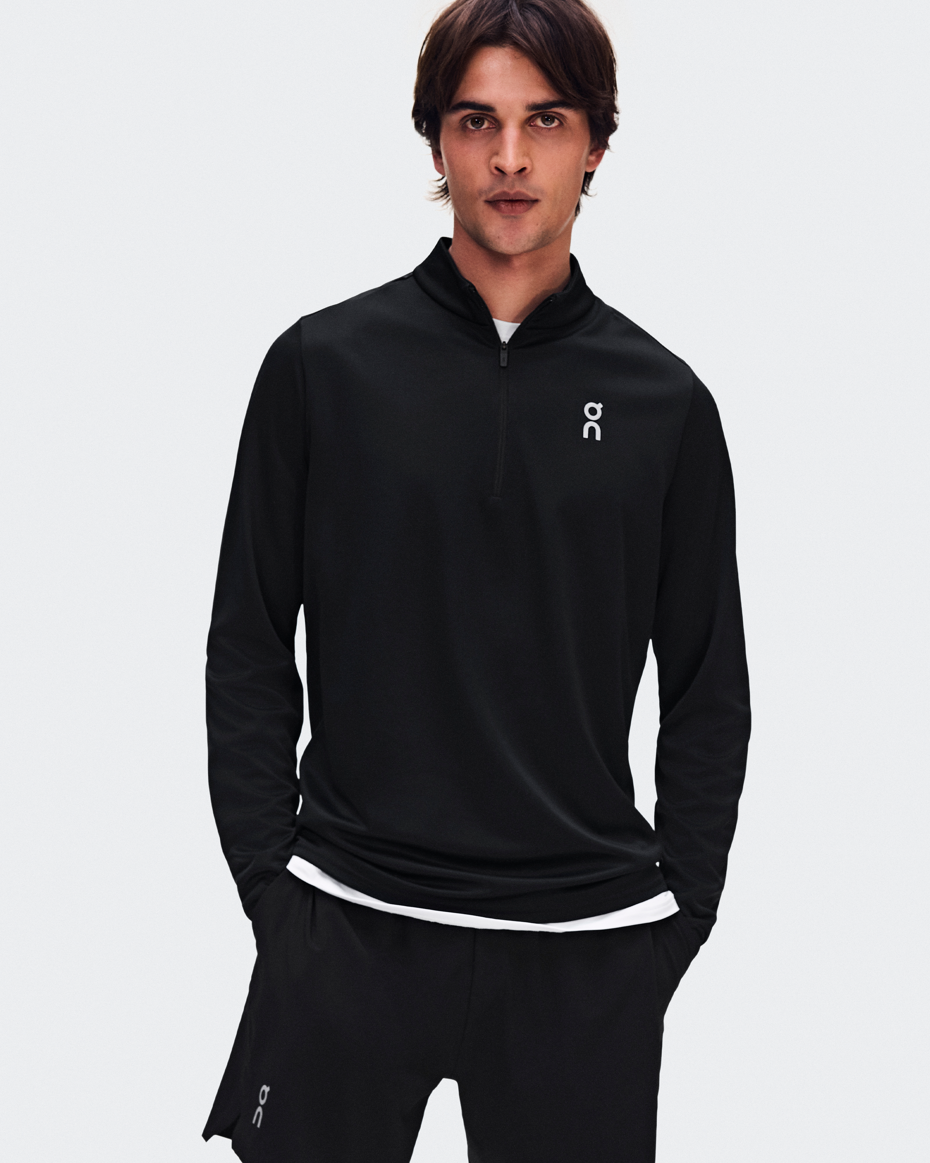 Core 1/4 ZipMen / Black / L