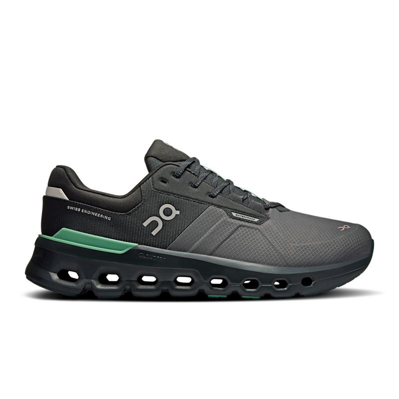 On Cloudrunner 2 Waterproof Zapatillas de Running para Asfalto Hombre en Eclipse/Rosemary, Talla: 44.5, Polyester ️