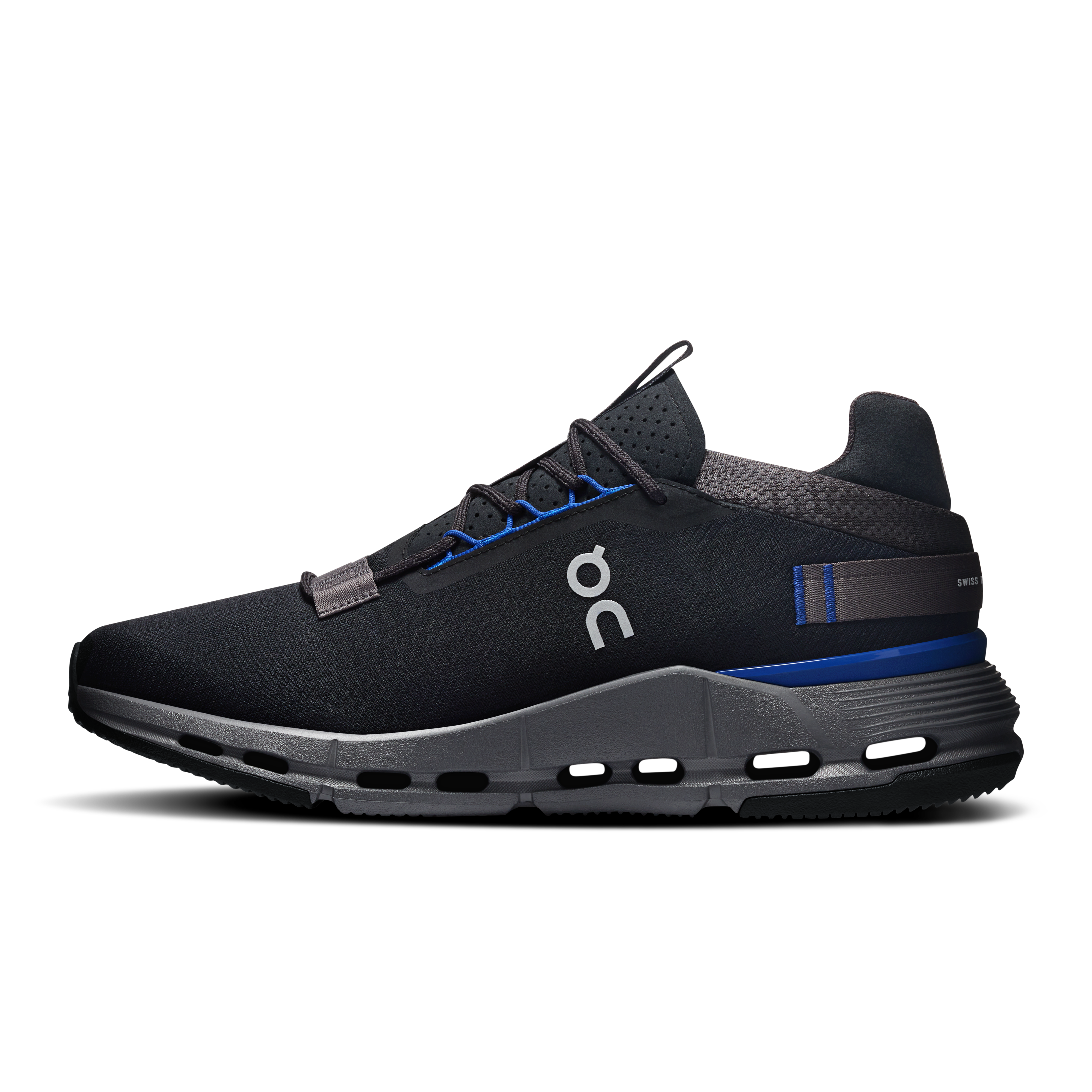 On Cloudnova 2 Black & Indigo Masculino Vida ativa Tênis