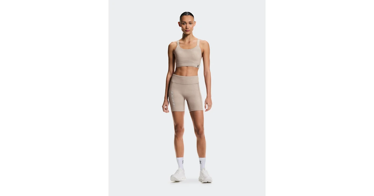 Bra deportivo Performance Erewhon para mujer gris ceniza · On