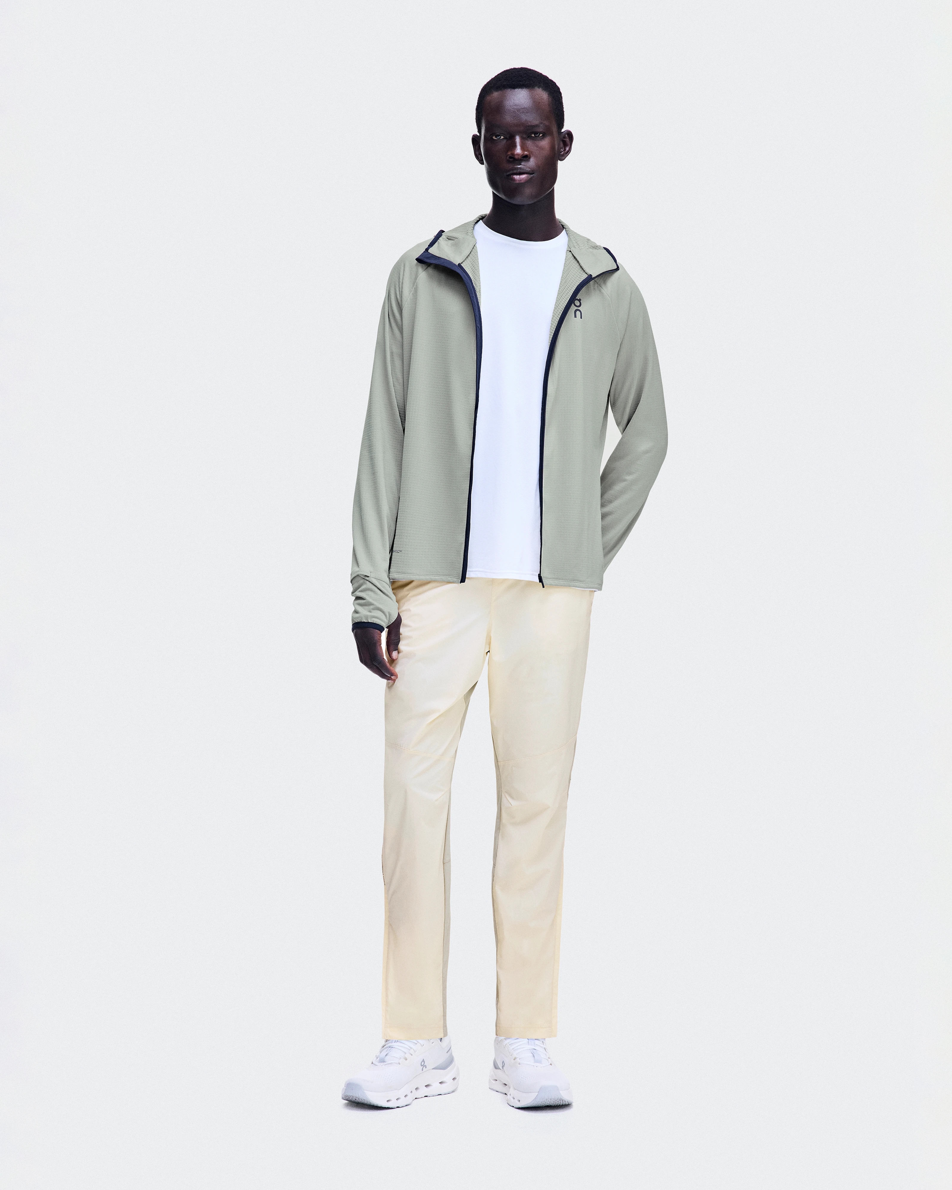 On Climate Zip Hoodie Brume Men Hoodies and sweatshirts