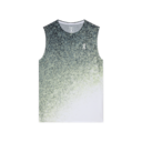 Court Tank Top Fade in Mineral/White