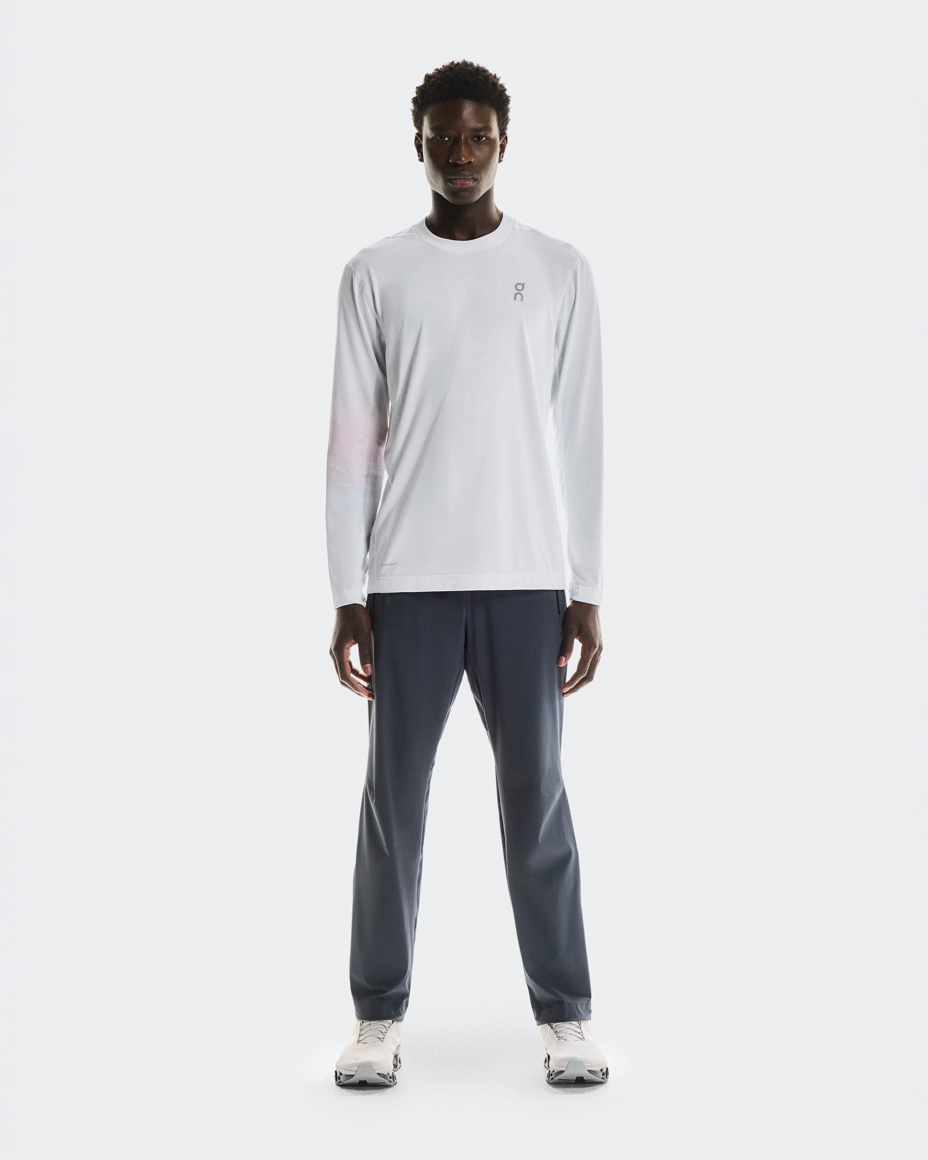 On Track Pants Navy & Navy Men Pants