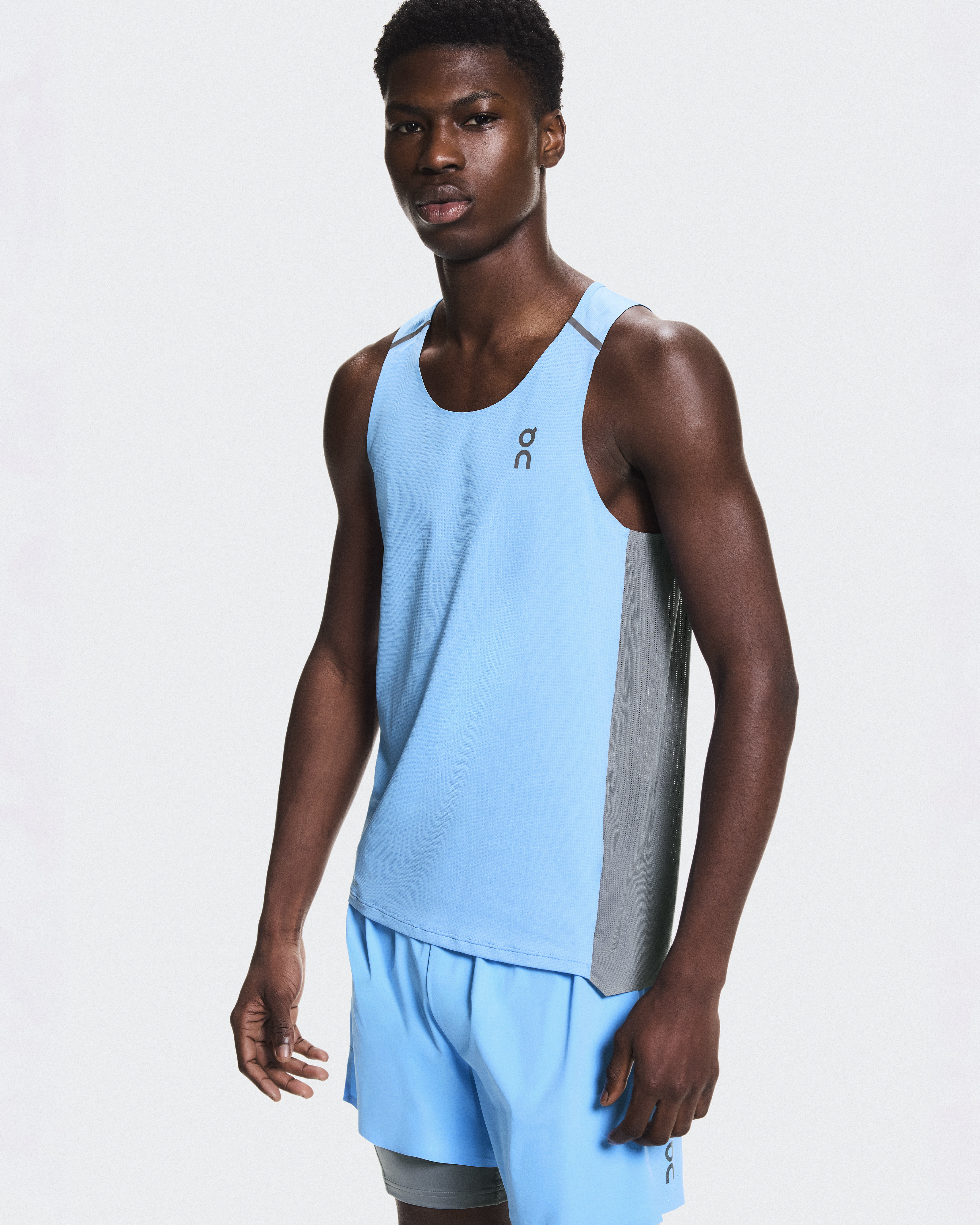 【新品タグ付】daily fit tank​　タンクトップ　ホワイト　36 パフォーマンス タンク｜軽量でシームレスなメンズ ランニングトップス