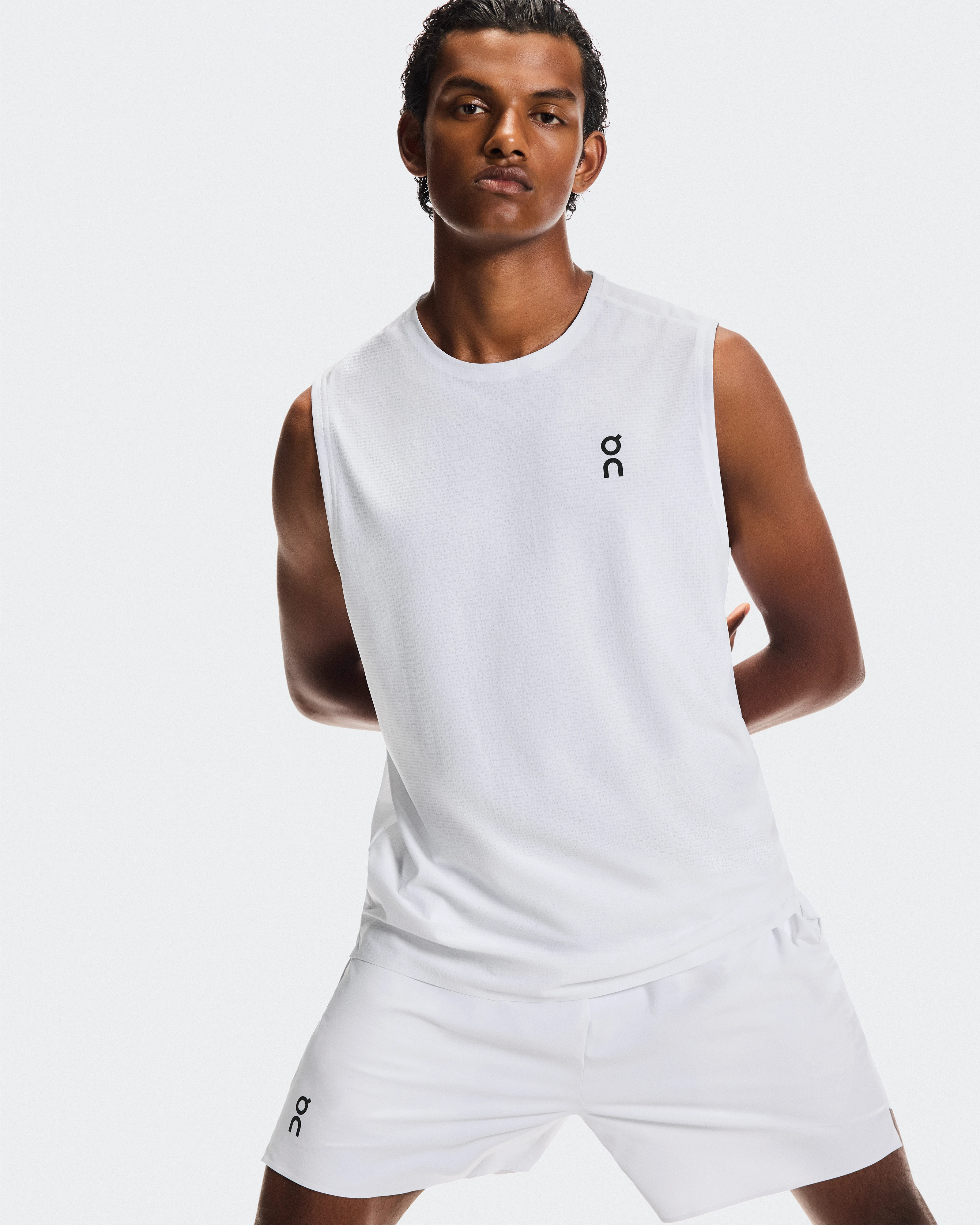 On Court Tank White Men Tops and t-shirts