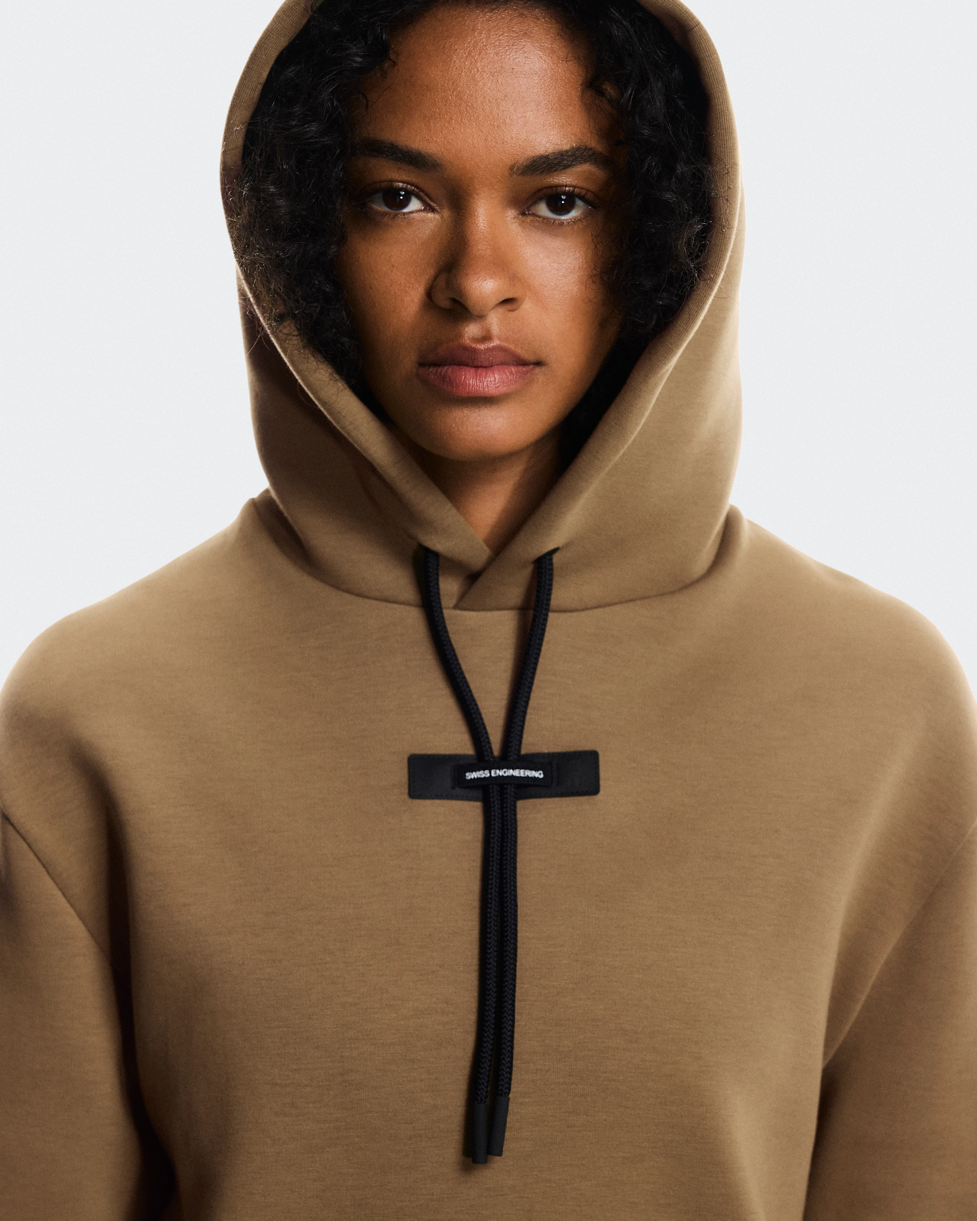 On Focus Tech Hoodie Nutmeg Women Hoodies and sweatshirts