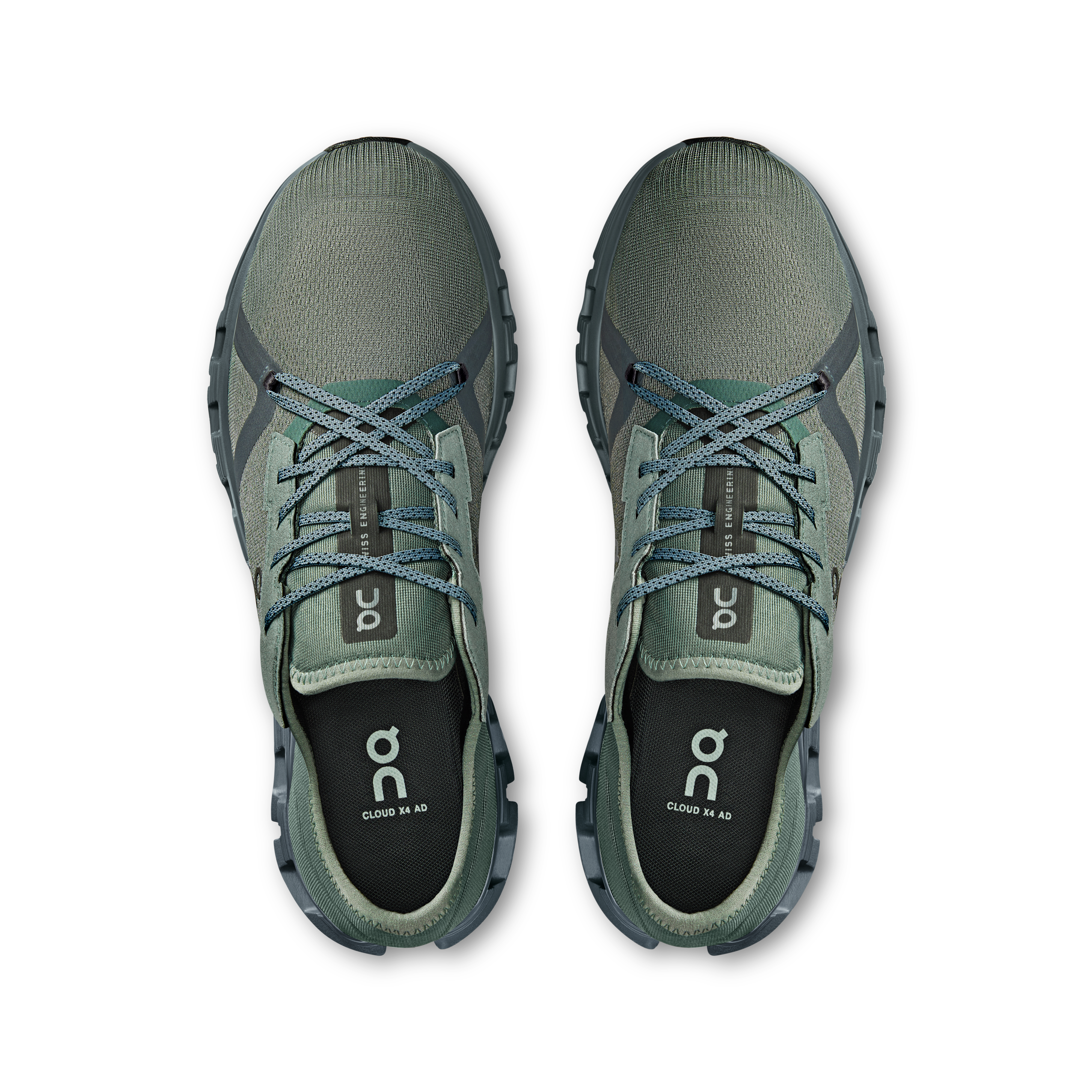On Cloud X 4 AD Olive & Stone Men Training Shoes