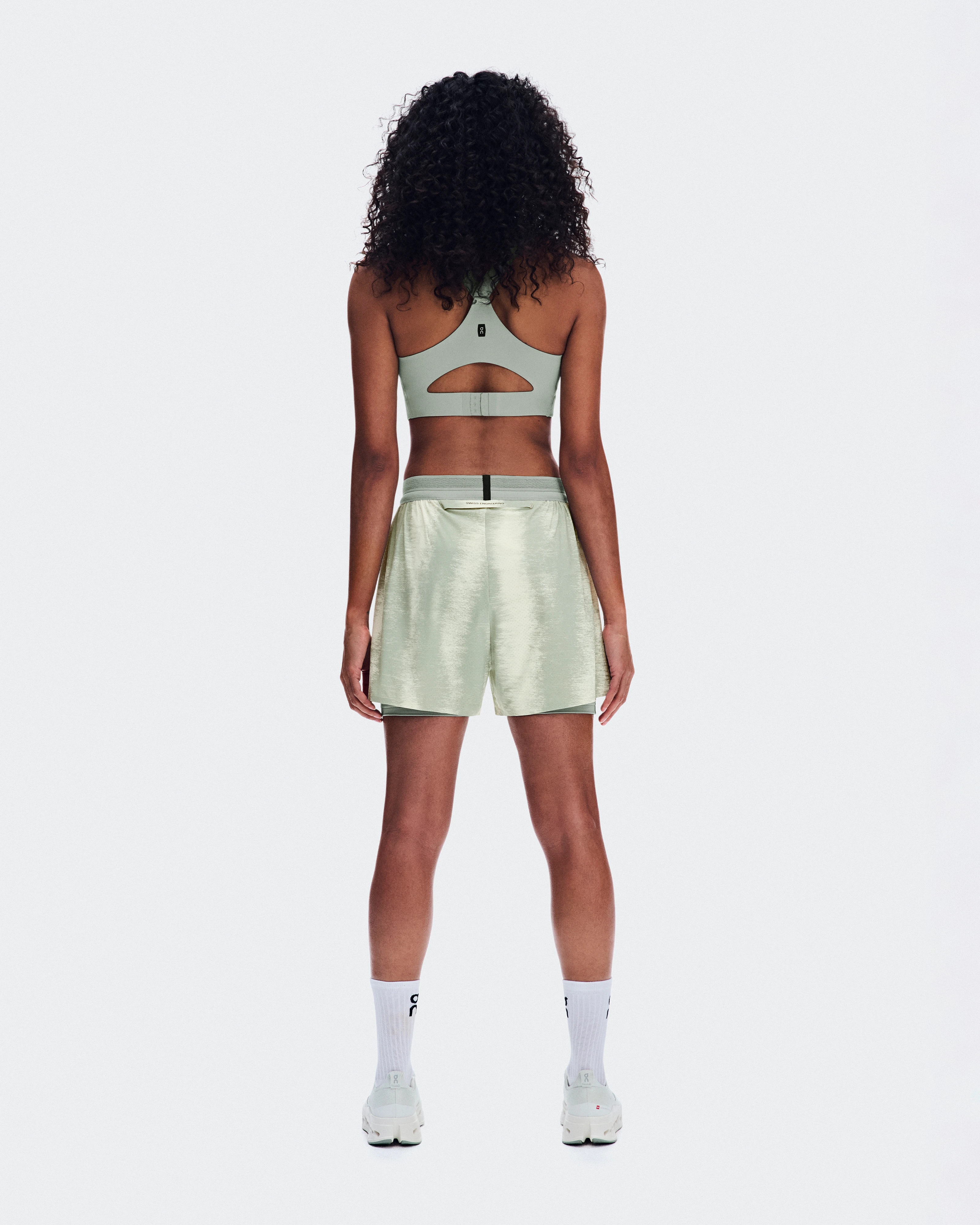 On Performance Shorts Terra Seedling & Tin Women Shorts