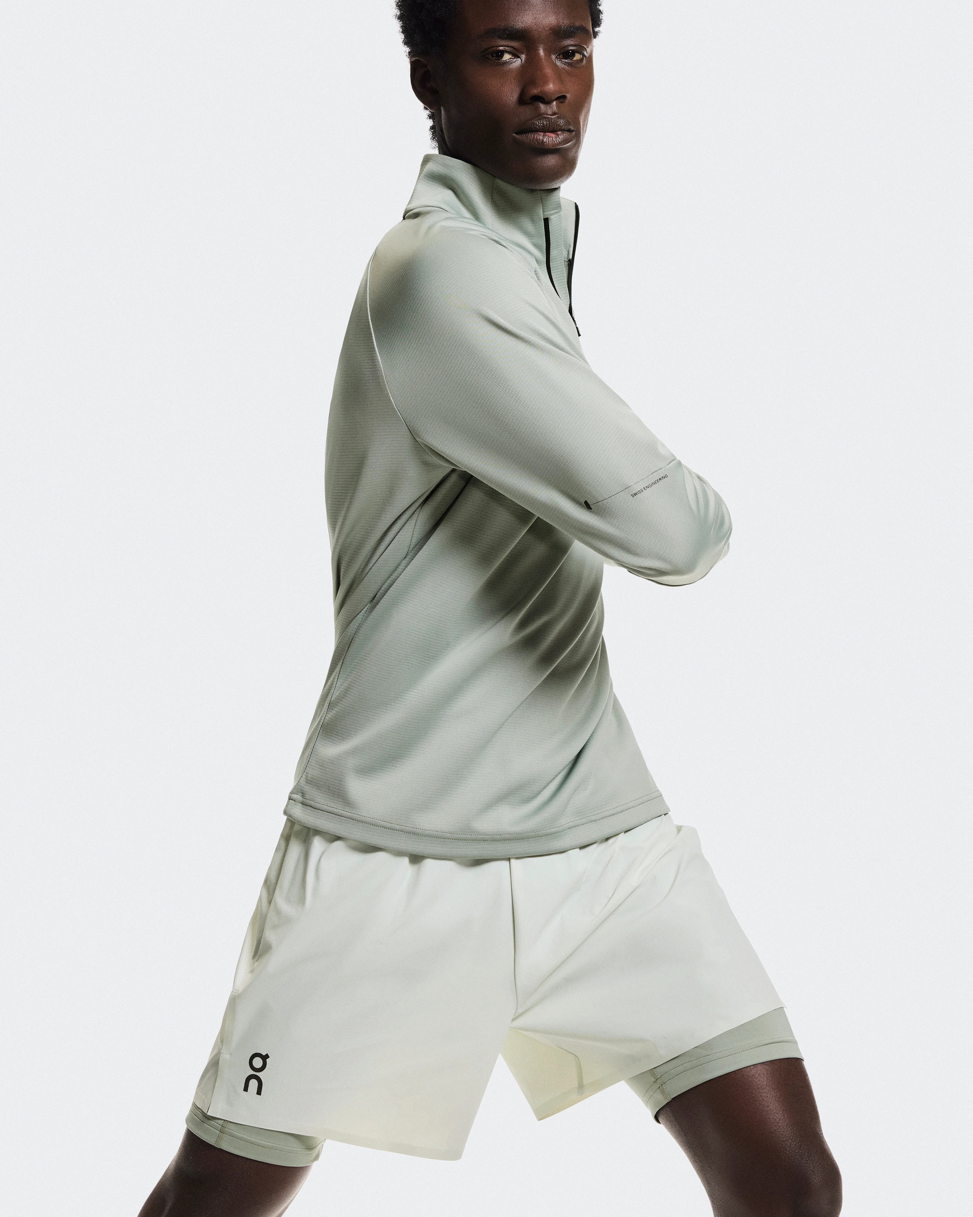 On 5" Performance 2/1 Shorts Iceberg & Tin Men Shorts