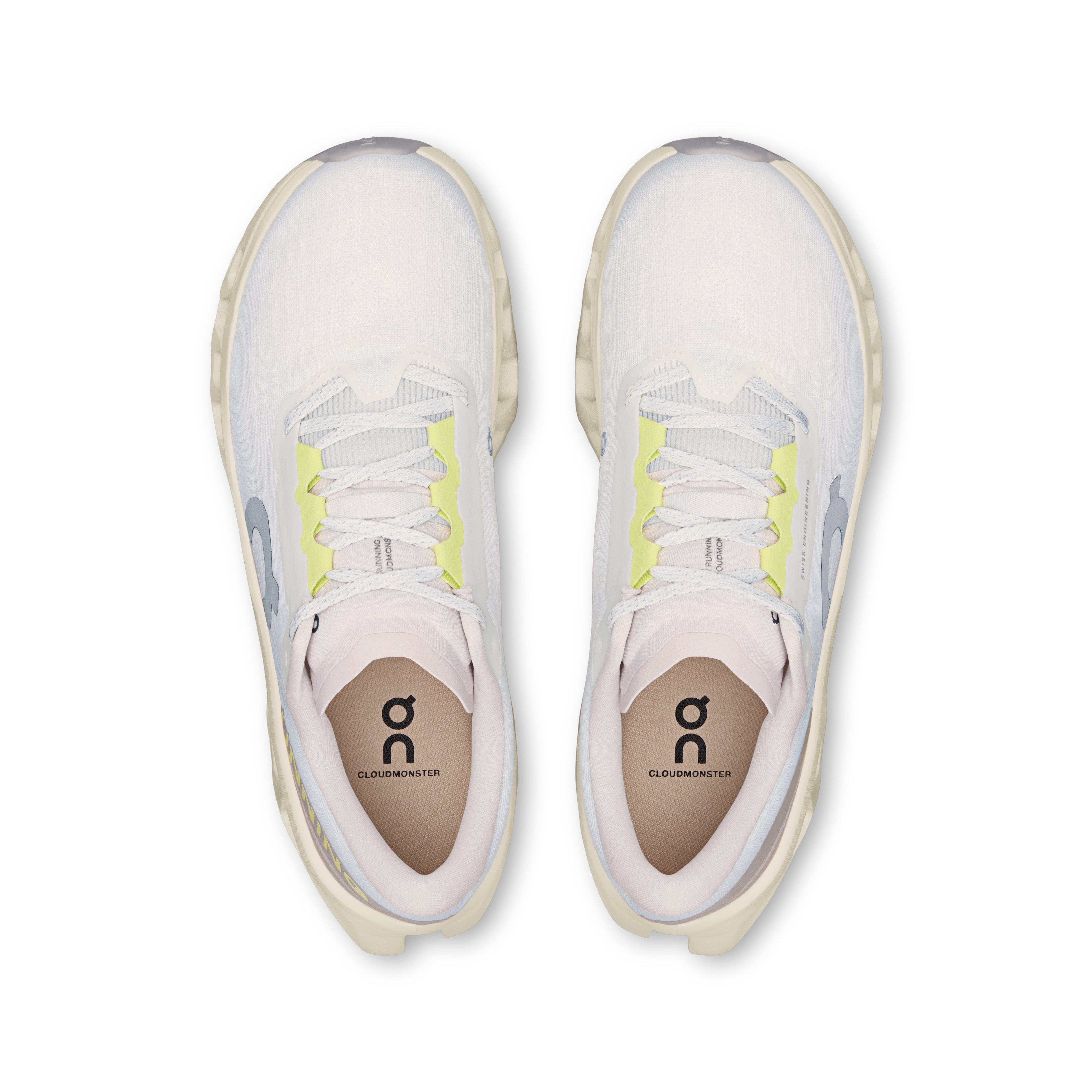 On Cloudmonster 3 Ivory & Seedling Women Road running Shoes
