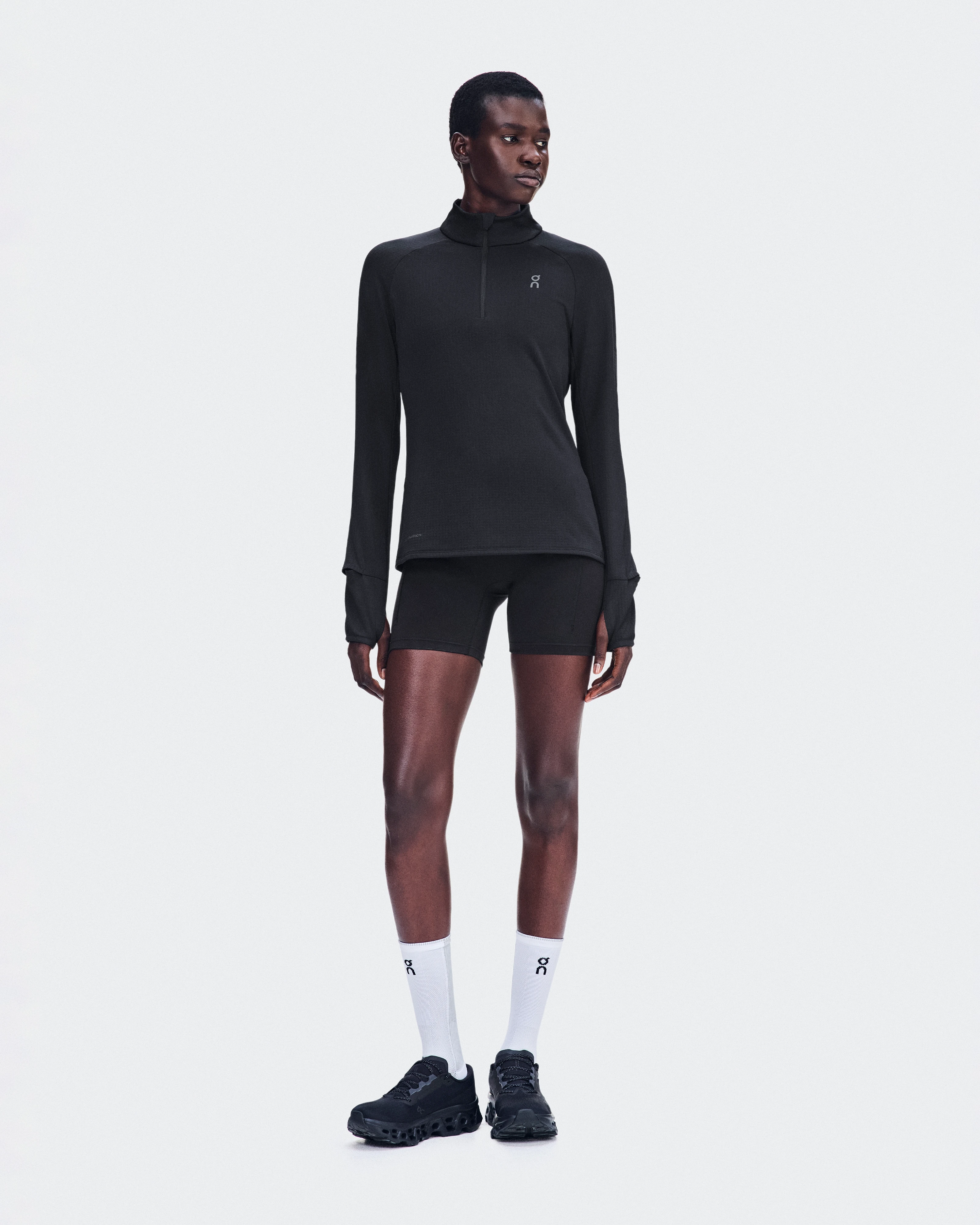 On Climate Shirt Black Women Hoodies and sweatshirts