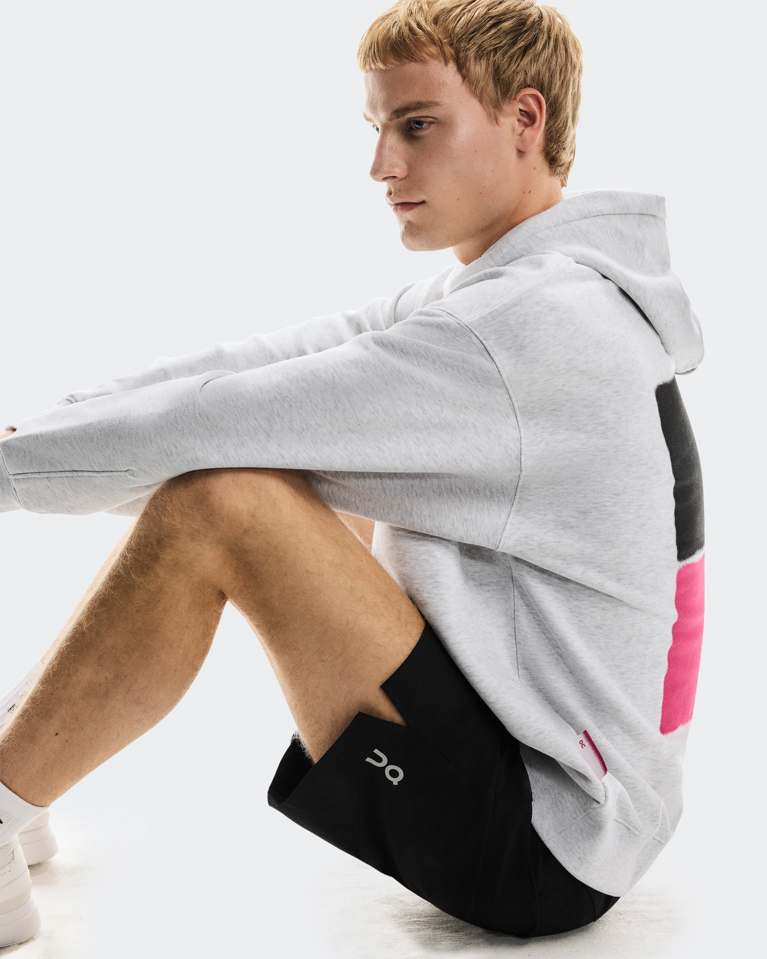 On Club Hoodie Court Crater Homme Sweats à capuche et sweats