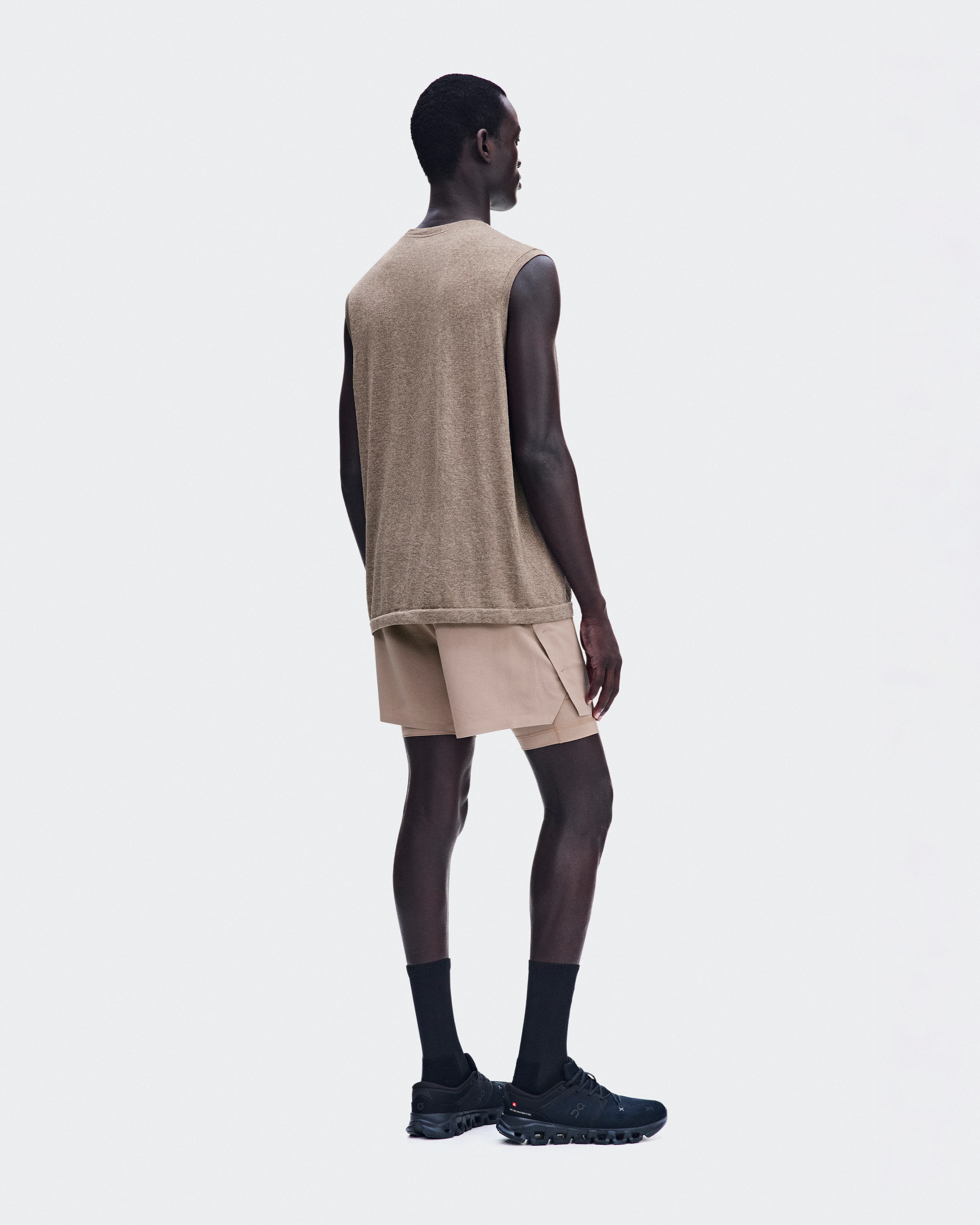 On Train Flex Tank Clay Heather Men Tops and t-shirts
