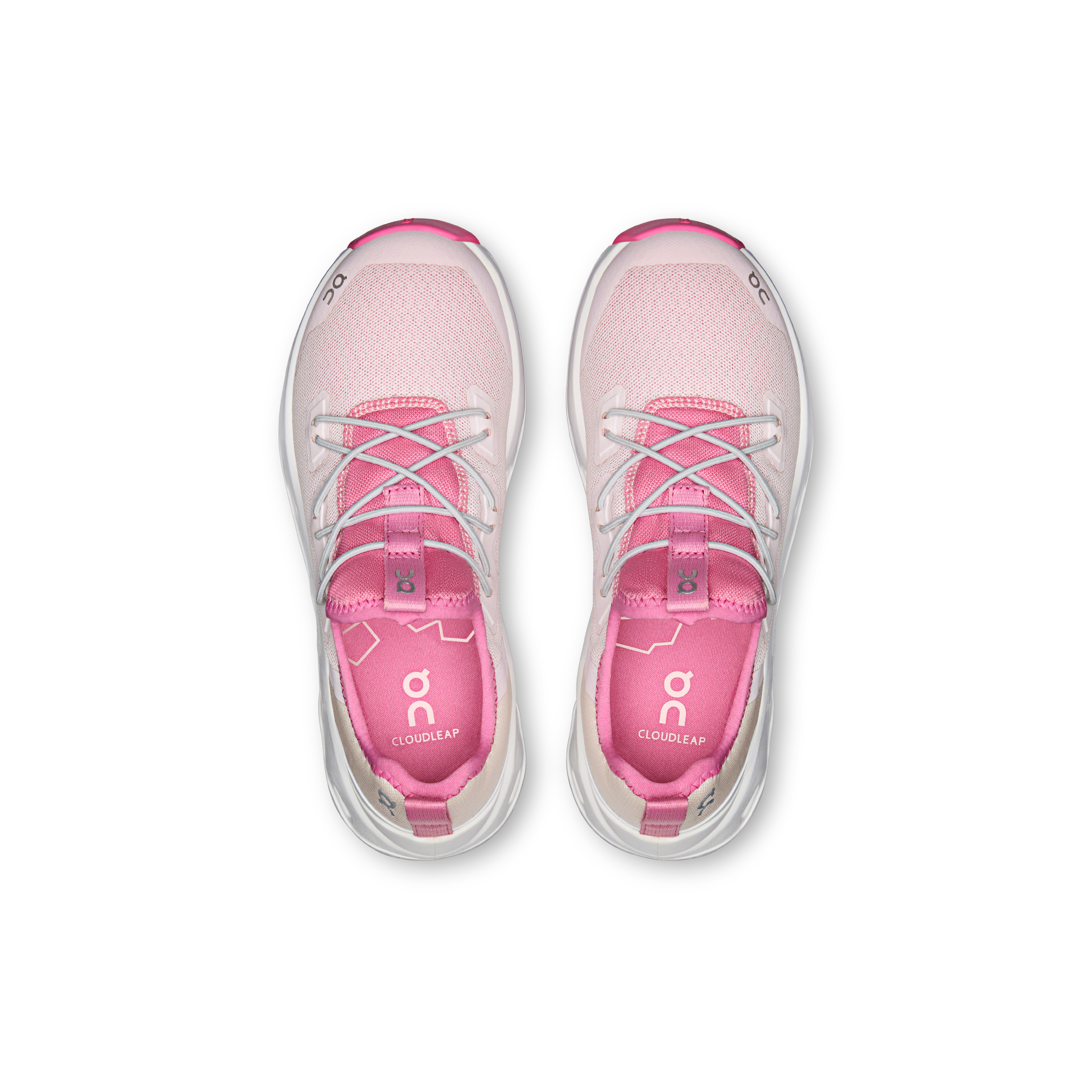 On Cloudleap Salt & Bubblegum Kids Active life Shoes