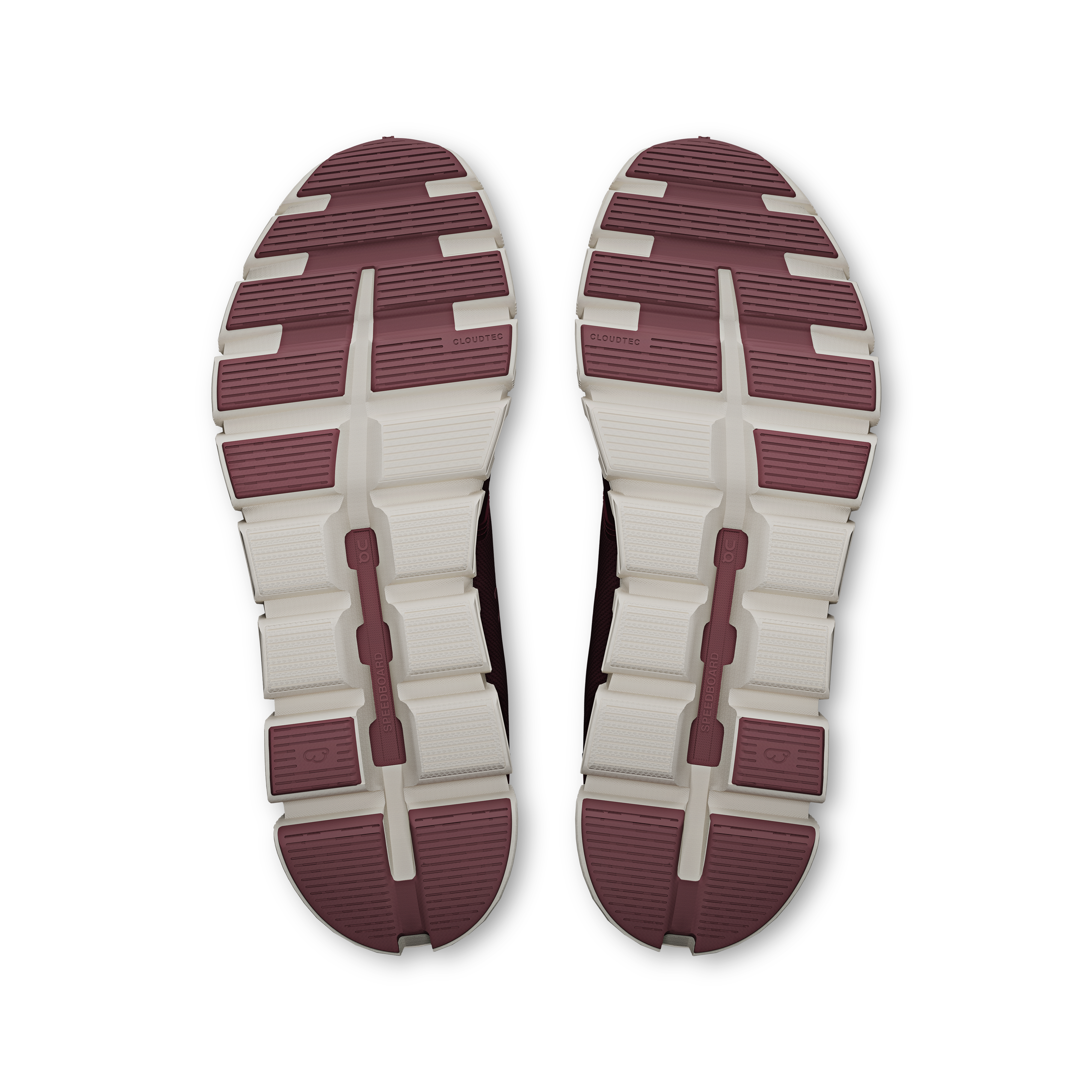 On Cloud 6 Maroon & Ivory Men Active life Shoes