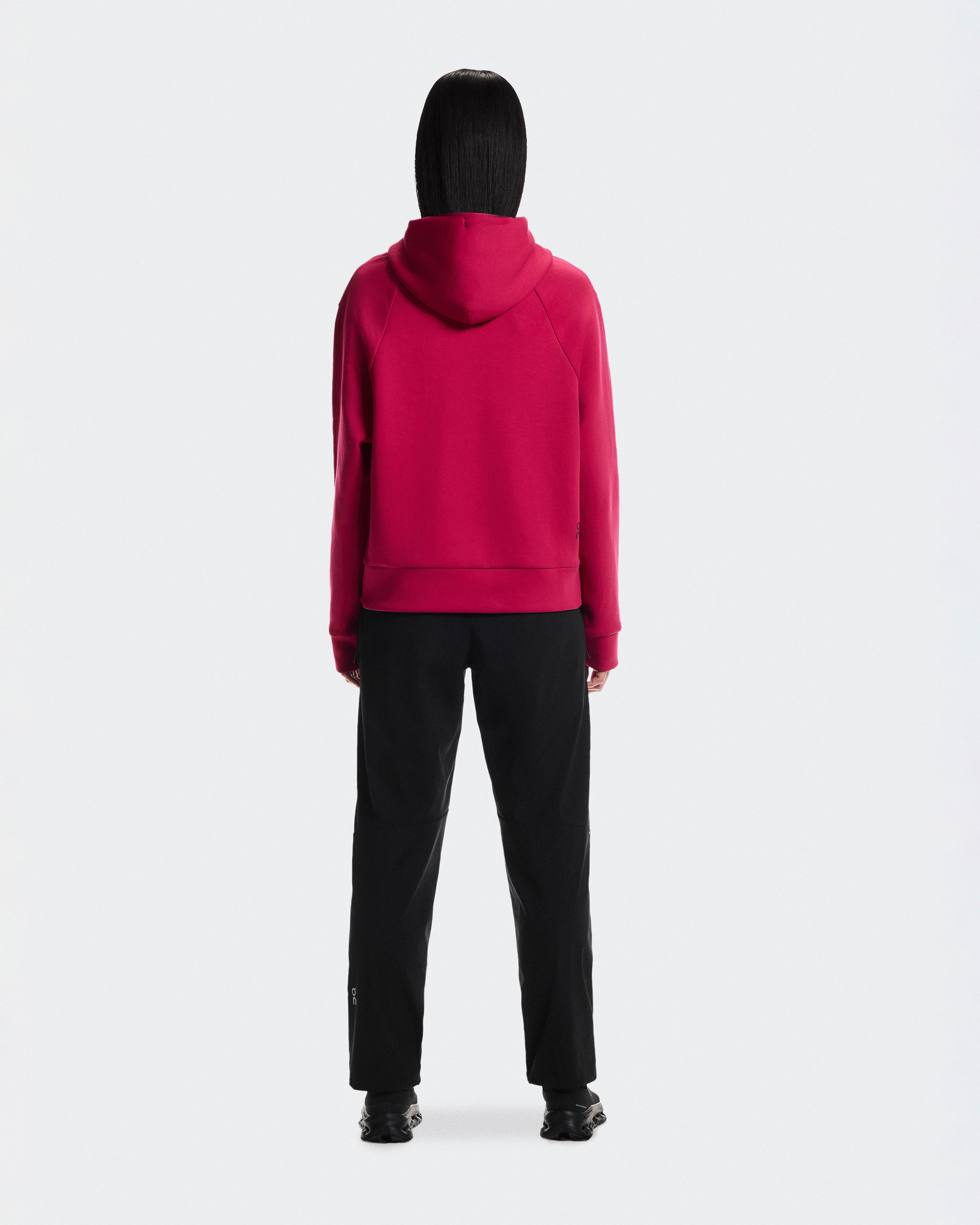 On Focus Tech Hoodie Grenadine Women Hoodies and sweatshirts