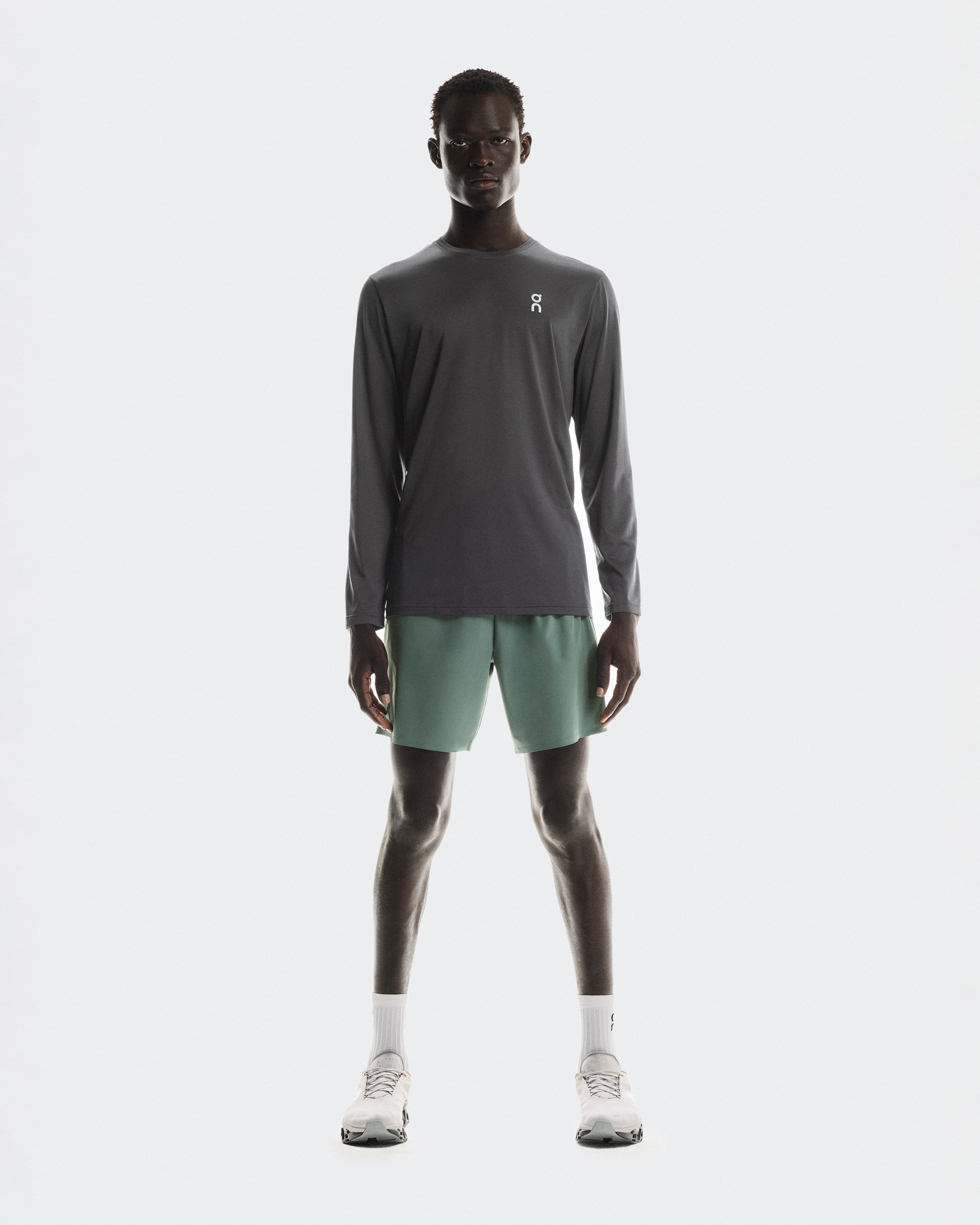 On 7" Performance Shorts Olive Men Shorts